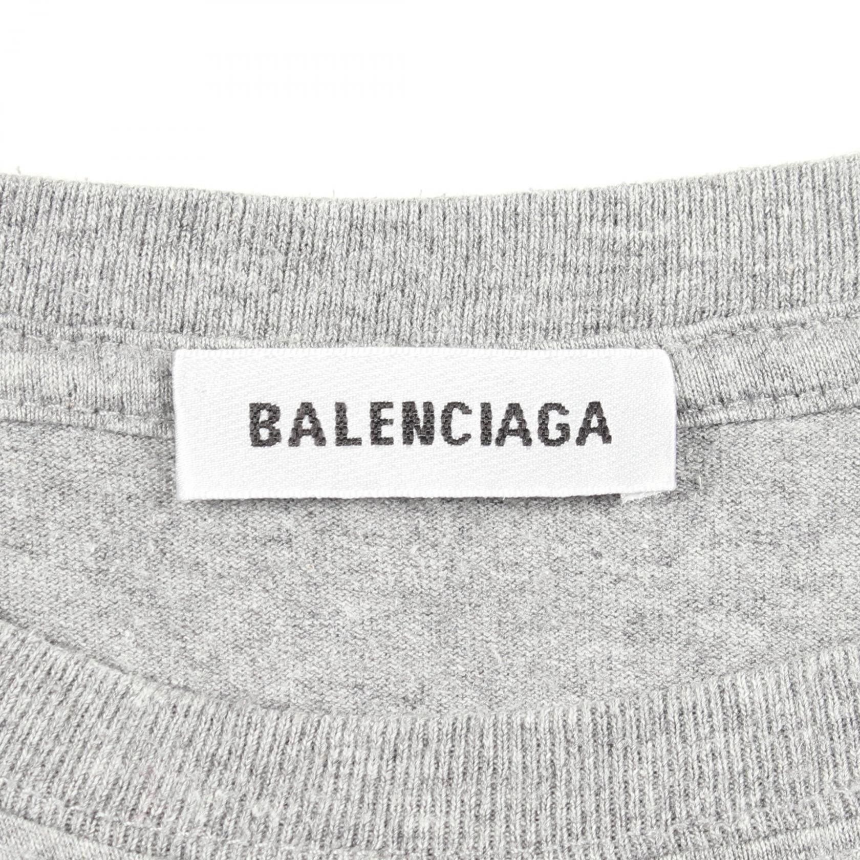 Balenciaga Balenciaga Balenciaga Cotton T Shirt Textile T-Shirts 541692 DUTY FREE for USA Size ONE SIZE - 3 Thumbnail