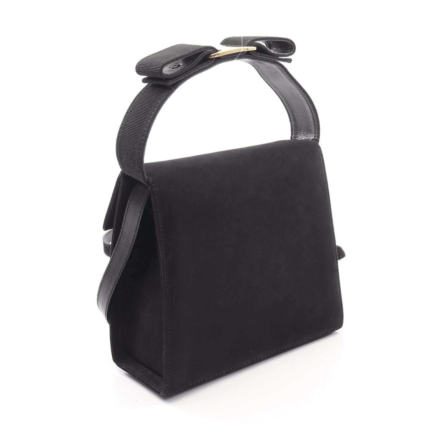 Salvatore Ferragamo Salvatore Ferragamo Salvatore Ferragamo Vara Ribbon Suede 2way Handbag Leather Handbag DUTY FREE for USA Size ONE SIZE - 2 Thumbnail
