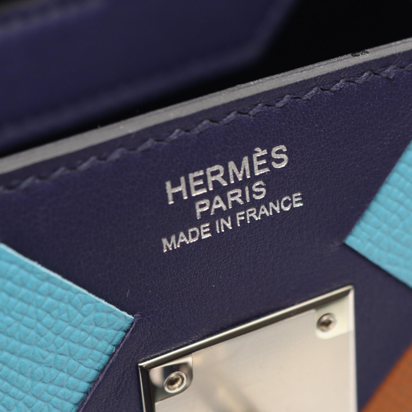 Hermes Hermes Hermes Birkin30 Tresse Swift Epsom Leather Handbag Stamp D (2019) DUTY FREE for USA Size ONE SIZE - 4 Thumbnail
