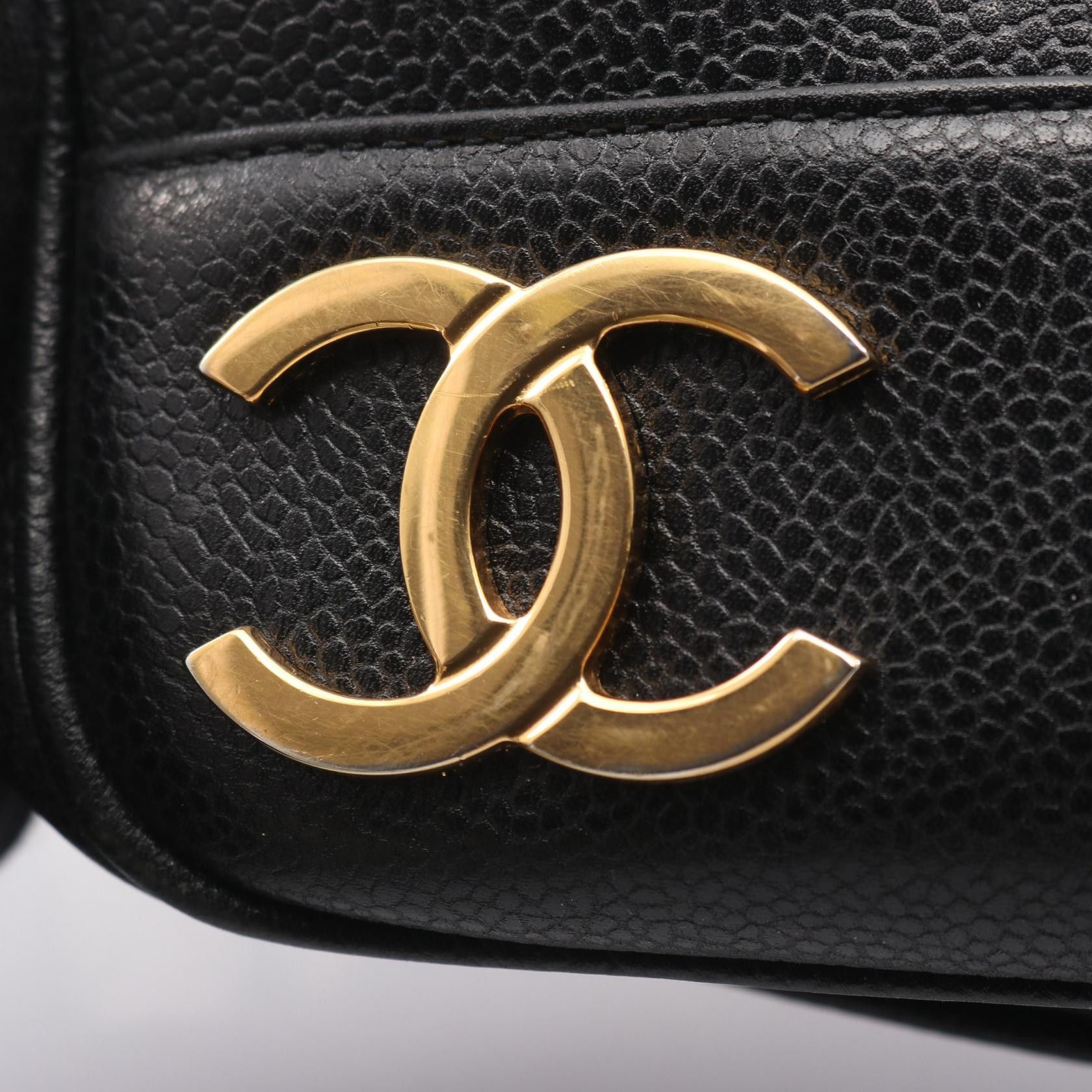 Chanel Chanel Chanel Triple Coco Mark Calf Tote Bag Leather Tote Bag DUTY FREE for USA Size ONE SIZE - 8 Thumbnail