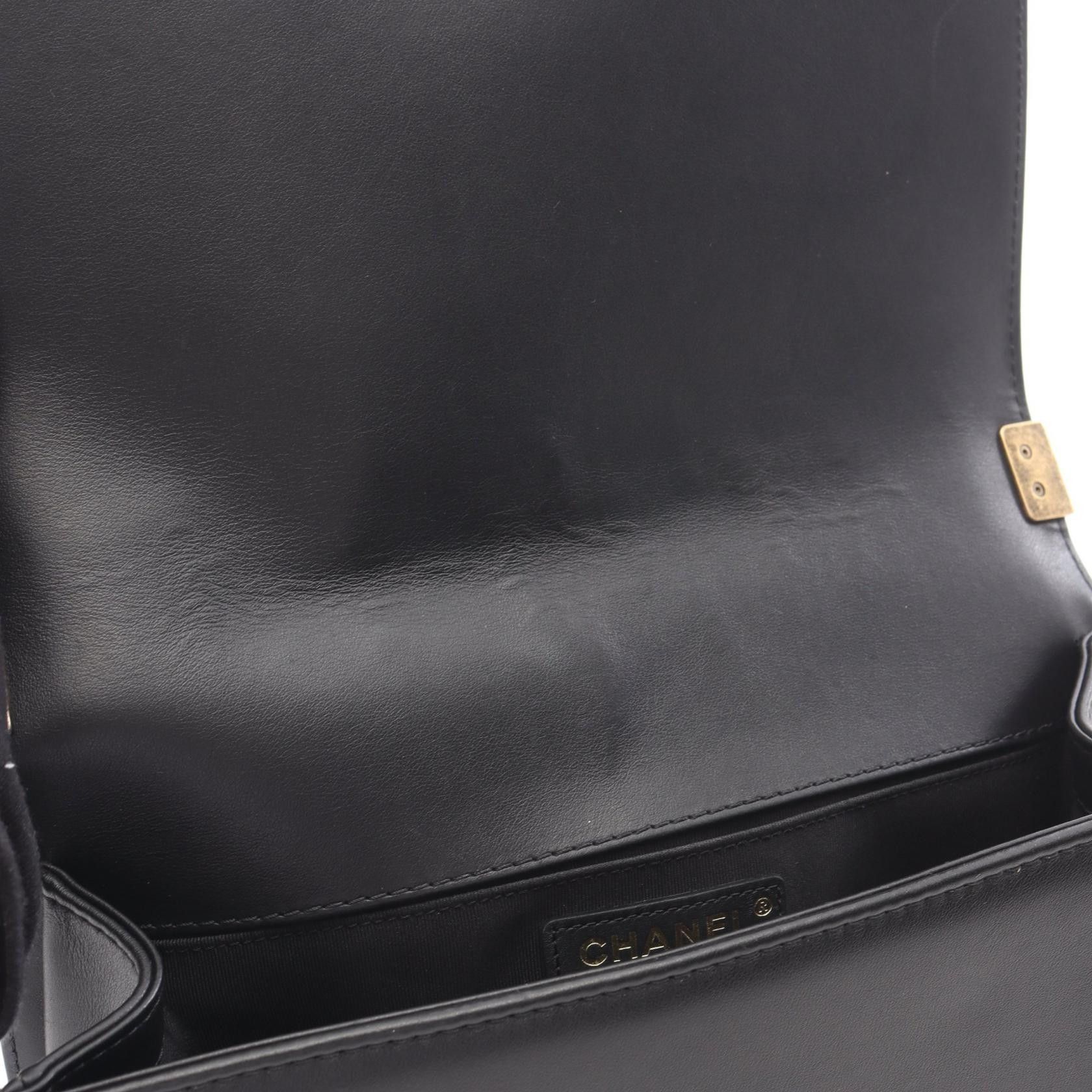 Chanel Chanel Chanel Boy Chanel Leather Shoulder Bag Leather Shoulder Bag A67086 DUTY FREE for USA Size ONE SIZE - 10 Thumbnail