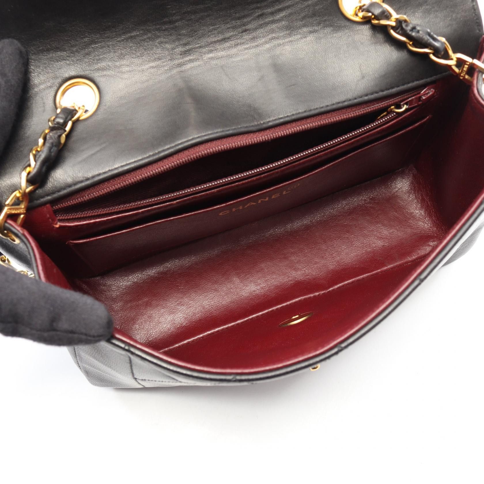Chanel Chanel Chanel Matelasse Diana Flap Lambskin Shoulder Bag Leather Shoulder Bag A01164 DUTY FREE for USA Size ONE SIZE - 3 Thumbnail