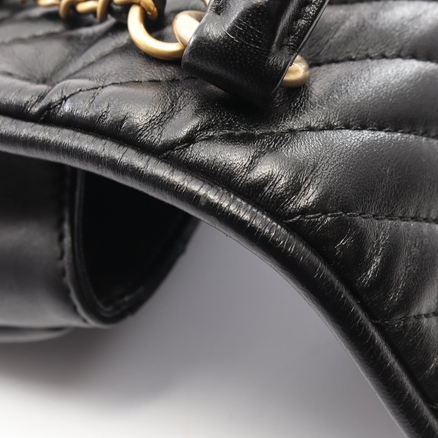 Chanel Chanel Chanel Chevron V Stitch Lambskin 2way Shoulder Bag Leather Shoulder Bag DUTY FREE for USA Size ONE SIZE - 9 Thumbnail