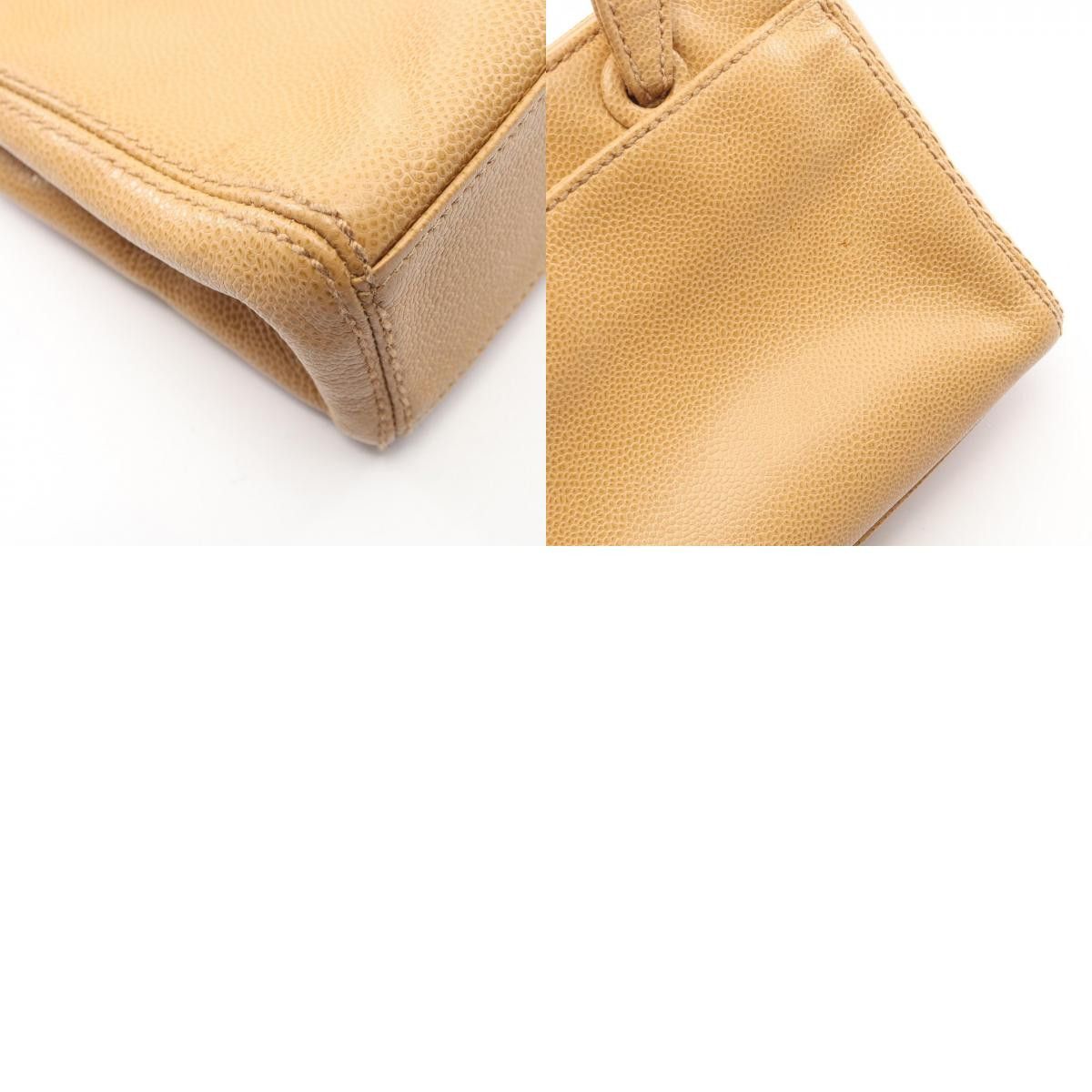 Chanel Chanel Chanel Coco Mark Calf Mini Handbag Leather Handbag DUTY FREE for USA Size ONE SIZE - 10 Thumbnail
