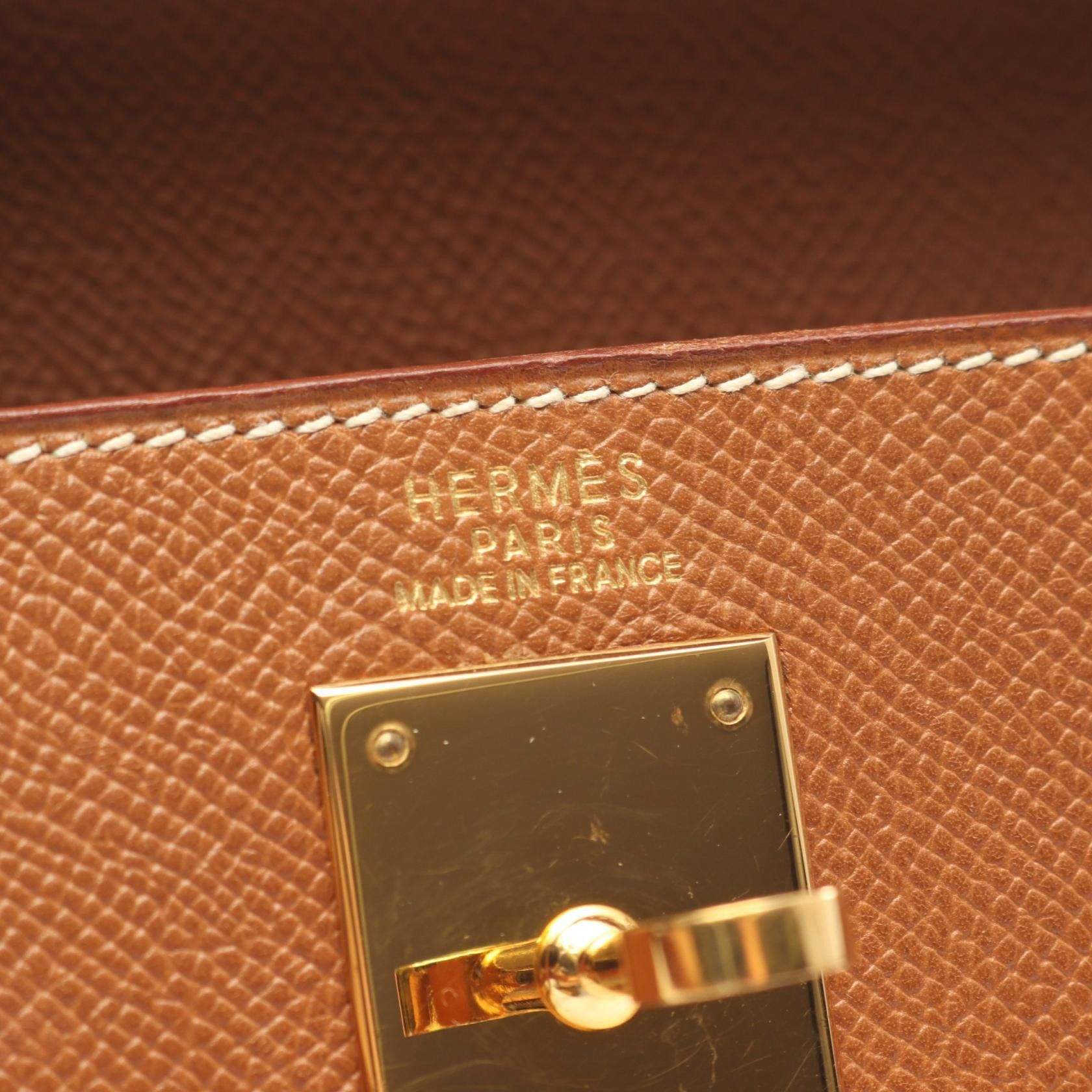 Hermes Hermes Hermes Kelly32 Leather Handbag Leather Handbag Stamp Z (1996) DUTY FREE for USA Size ONE SIZE - 4 Thumbnail