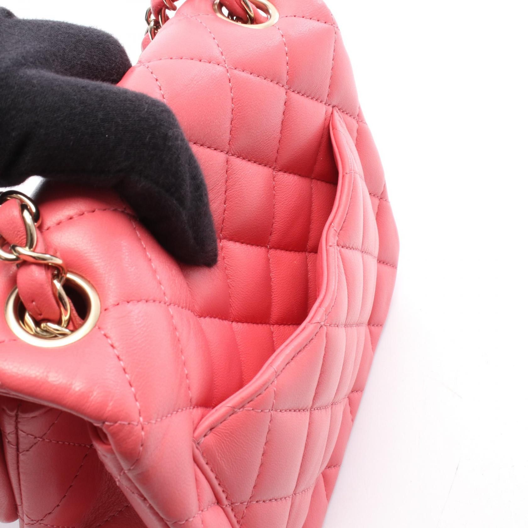 Chanel Chanel CHANEL Mini Matelasse Lambskin Shoulder Bag Leather Shoulder Bag DUTY FREE for USA Size ONE SIZE - 6 Thumbnail