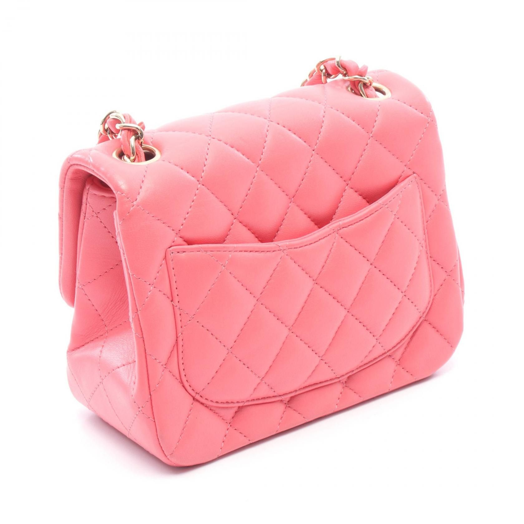 Chanel Chanel CHANEL Mini Matelasse Lambskin Shoulder Bag Leather Shoulder Bag DUTY FREE for USA Size ONE SIZE - 2 Thumbnail