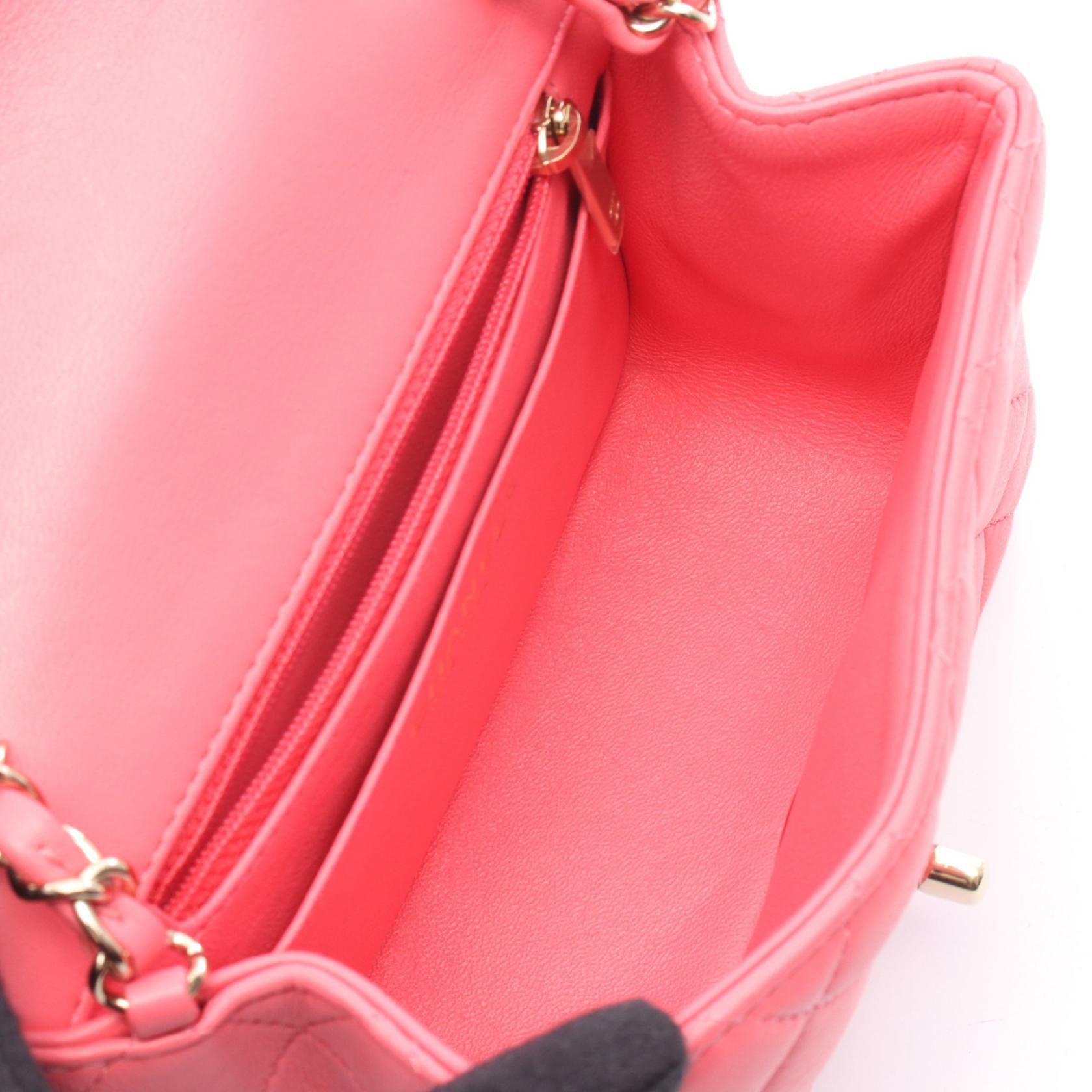 Chanel Chanel CHANEL Mini Matelasse Lambskin Shoulder Bag Leather Shoulder Bag DUTY FREE for USA Size ONE SIZE - 3 Thumbnail
