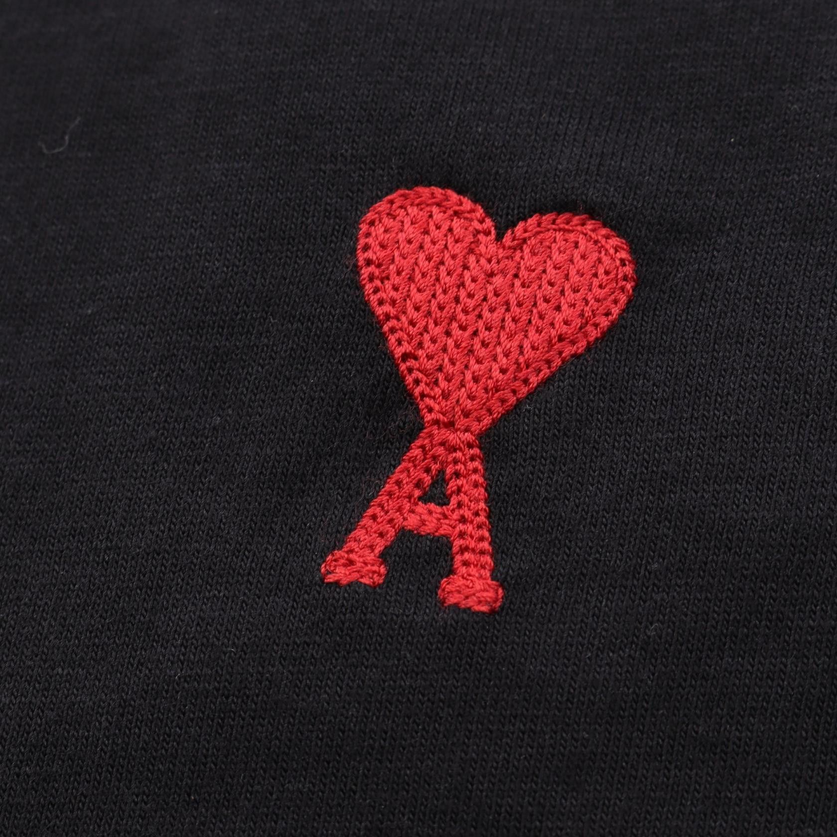 AMI Ami AMI AMI DE COEUR Cotton T Shirt Textile T-Shirts UTS035724001S DUTY FREE for USA Size ONE SIZE - 6 Thumbnail