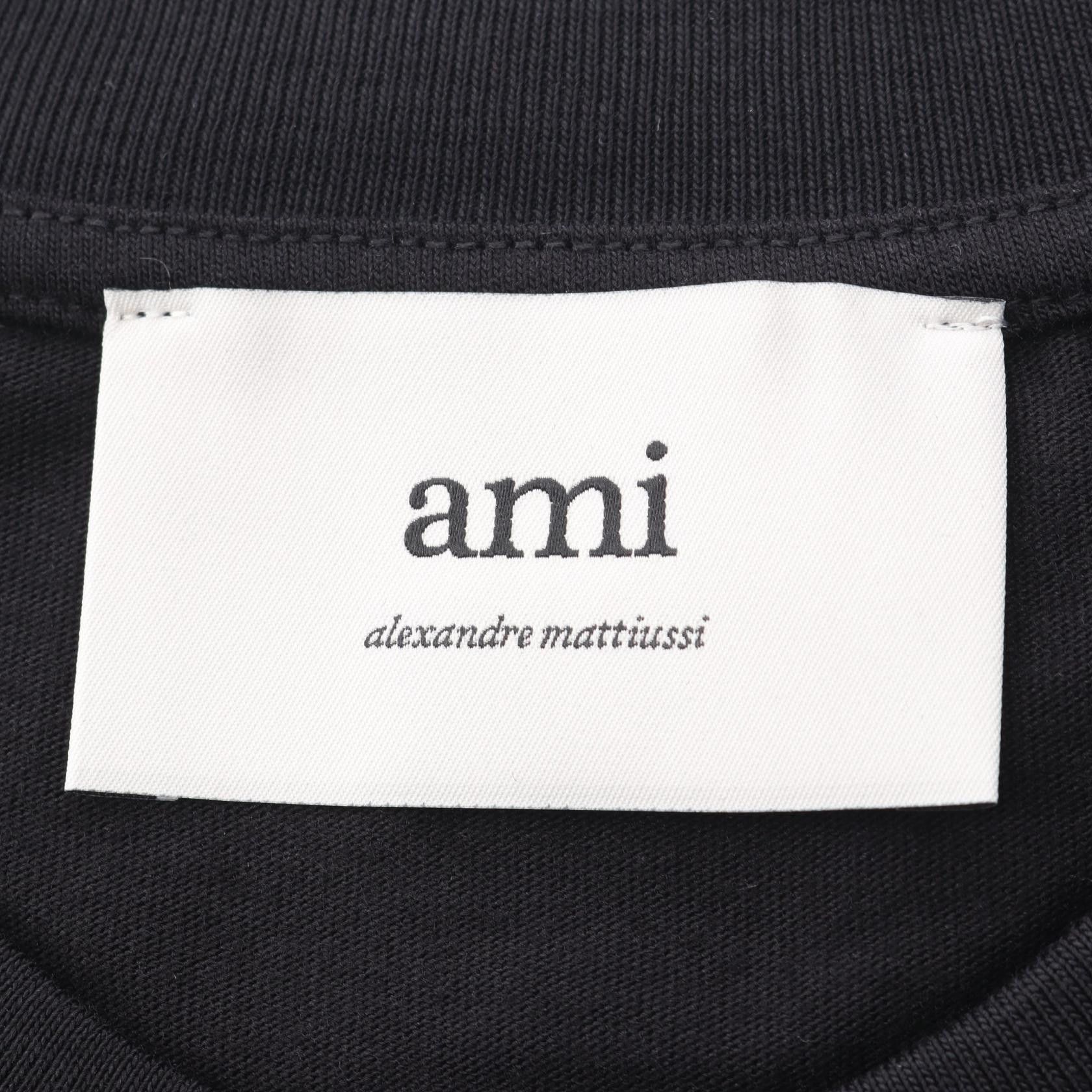 AMI Ami AMI AMI DE COEUR Cotton T Shirt Textile T-Shirts UTS035724001S DUTY FREE for USA Size ONE SIZE - 3 Thumbnail