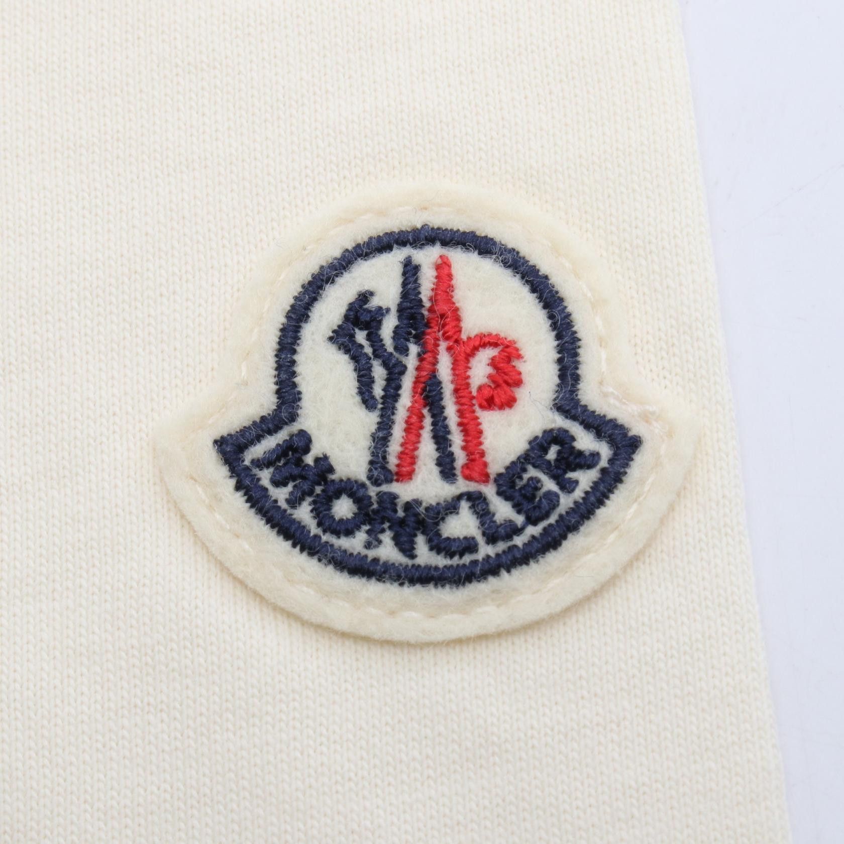 Moncler Moncler Moncler SS T Shirt Cotton T Shirt Textile T-Shirts 8C0002189AUO037M DUTY FREE for USA Size ONE SIZE - 5 Thumbnail