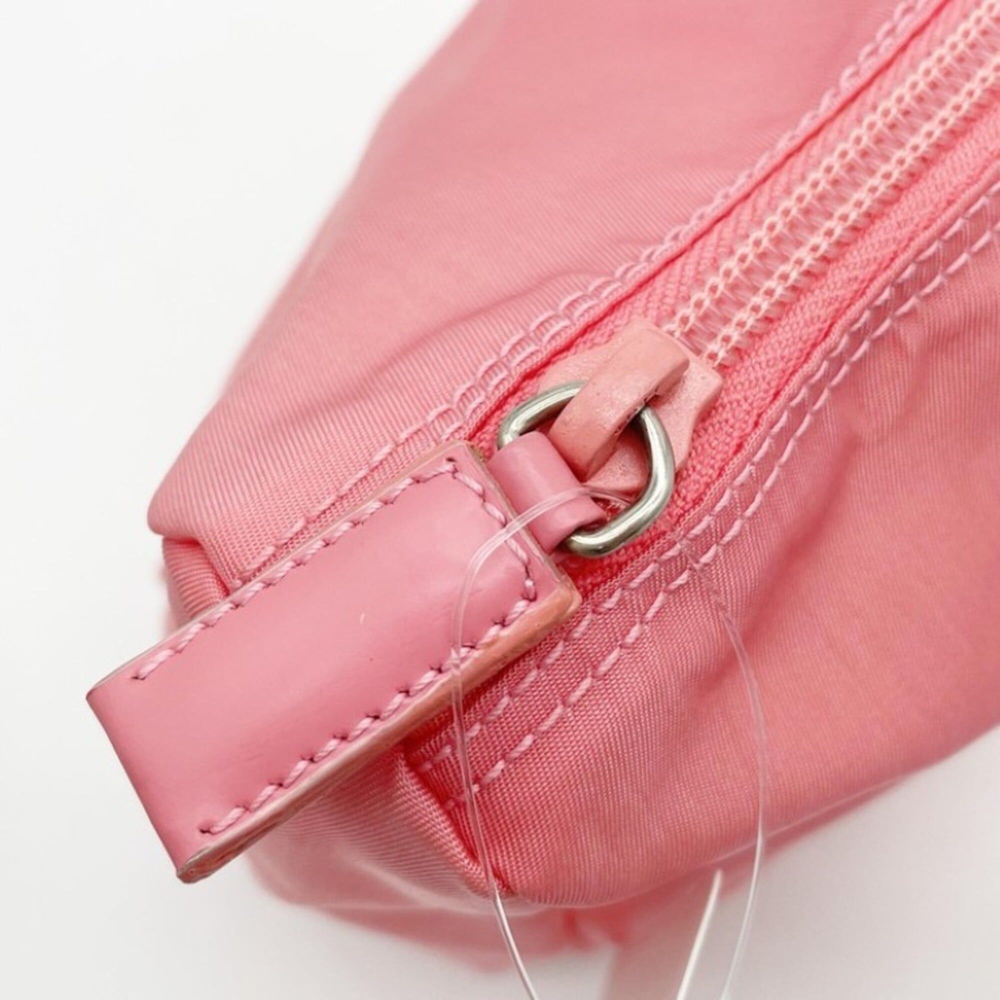 Prada Prada Pouch MV12 Bag Pink Tessuto Nylon Women's Size ONE SIZE - 6 Thumbnail