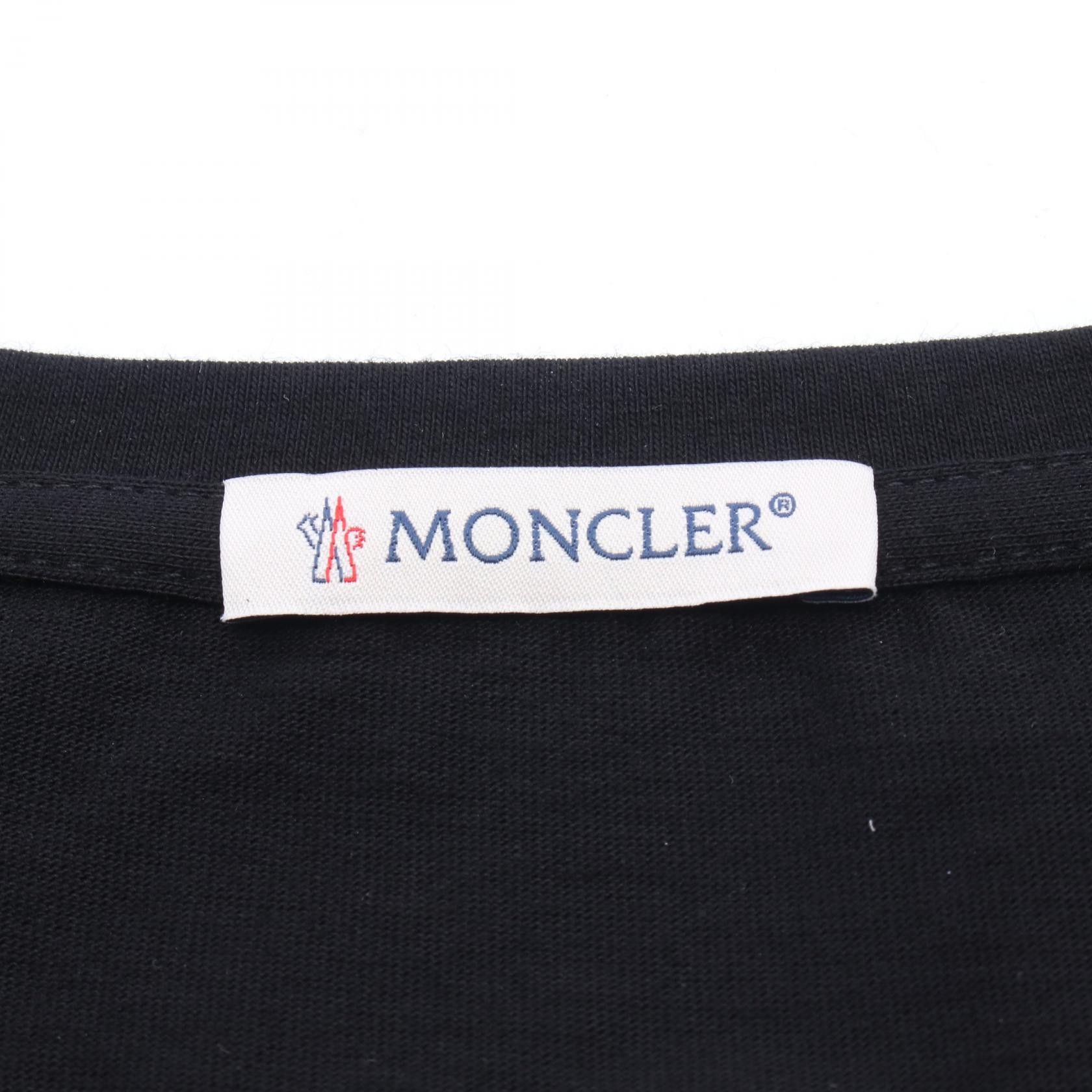Moncler Moncler Moncler MAGLIA MANICA CORTA Cotton TShirt Textile T-Shirts 8C73200V8058999M DUTY FREE for USA Size ONE SIZE - 3 Thumbnail