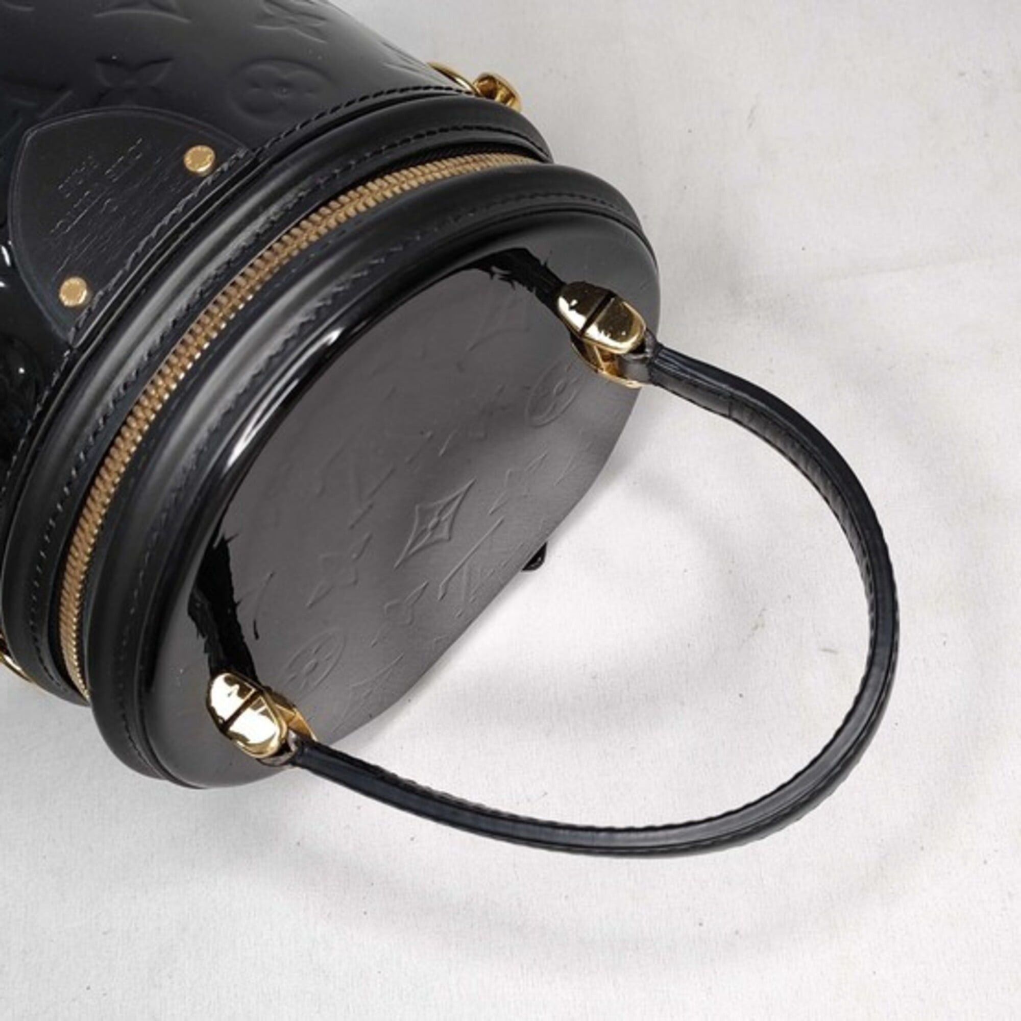 Louis Vuitton Louis Vuitton Vanity Bag Monogram Vernis Cannes PM M53997 Black Women's Handbag Shoulder Size ONE SIZE - 3 Thumbnail