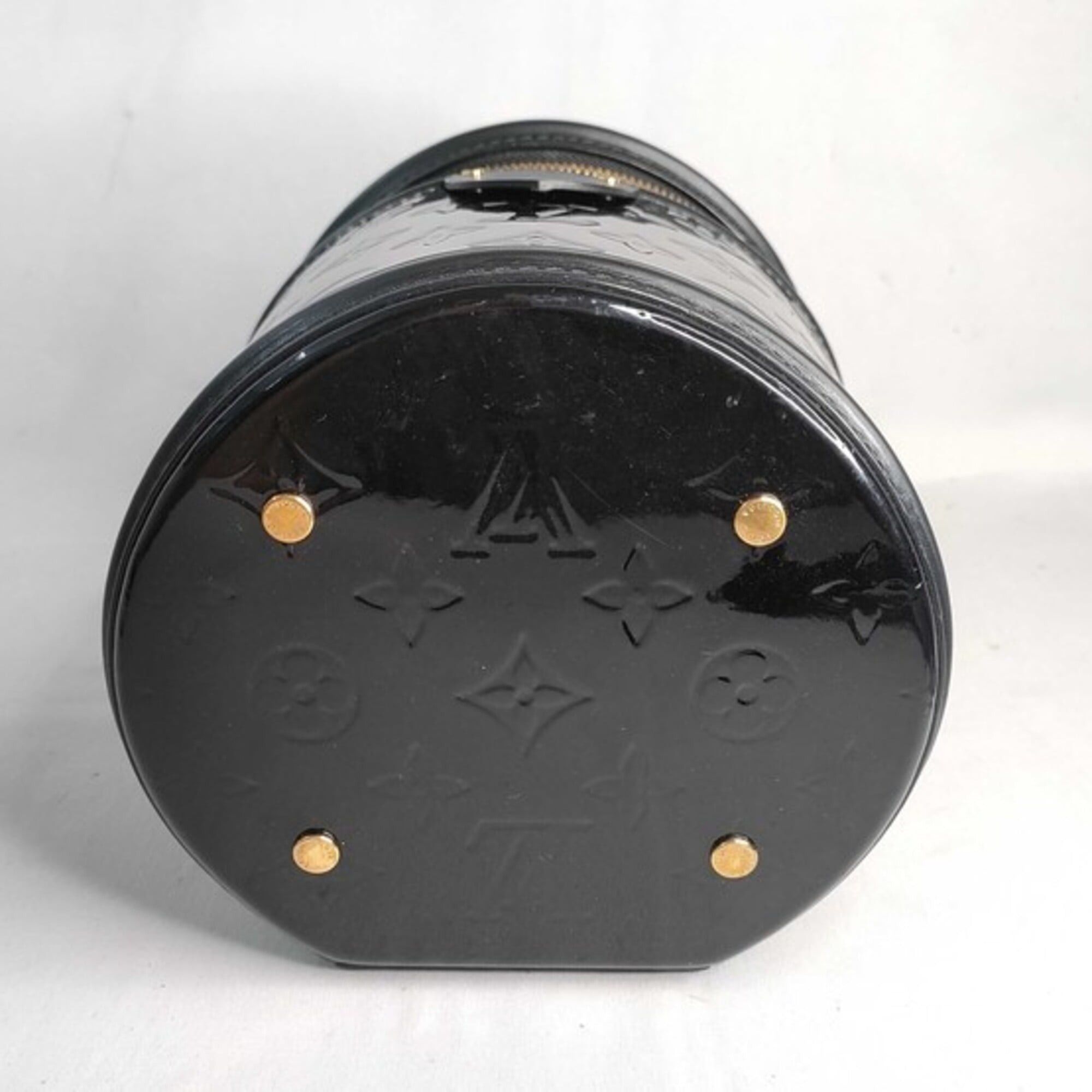Louis Vuitton Louis Vuitton Vanity Bag Monogram Vernis Cannes PM M53997 Black Women's Handbag Shoulder Size ONE SIZE - 8 Thumbnail