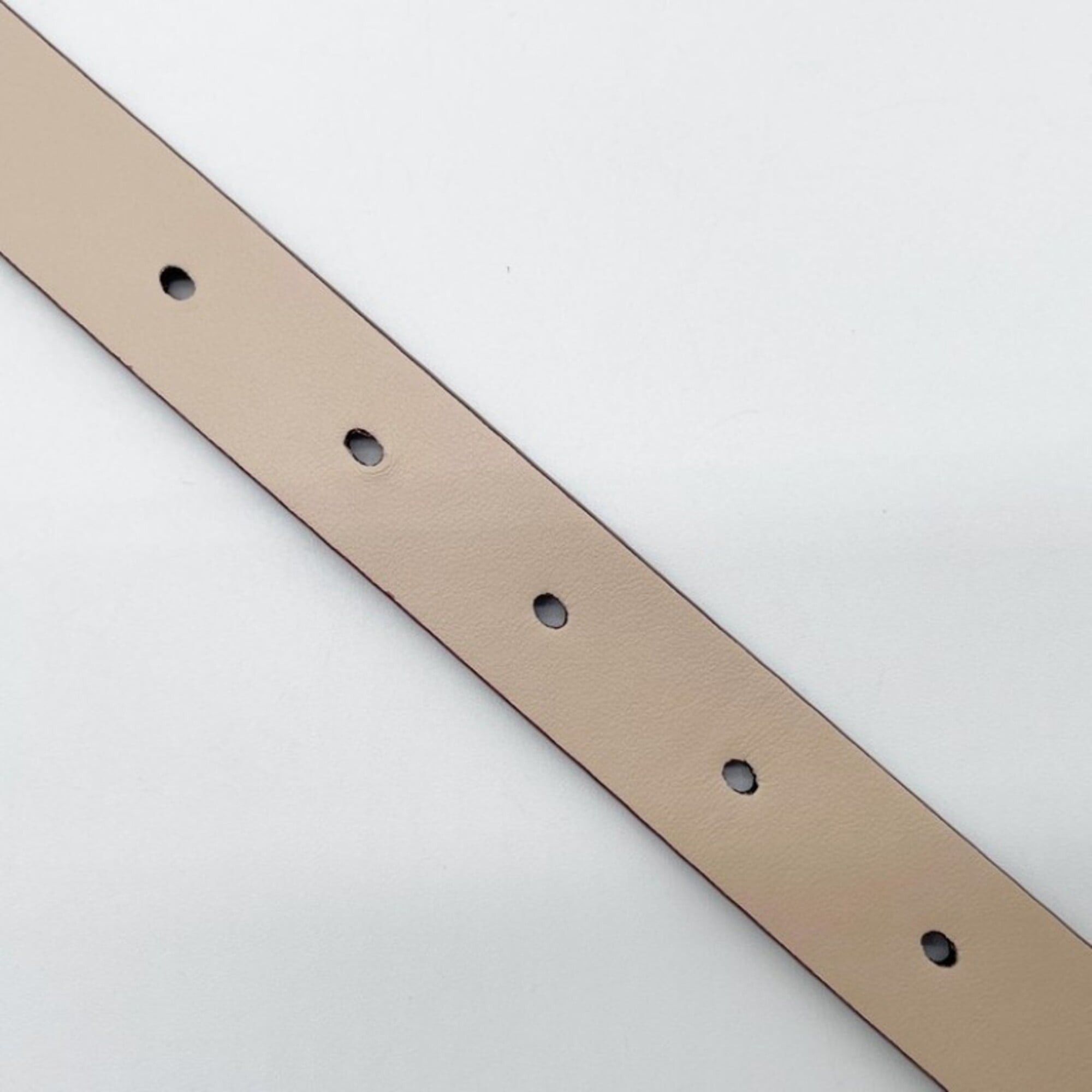 Dior Christian Dior Belt Saddle Reversible Bordeaux Leather Women's Size ONE SIZE - 6 Thumbnail