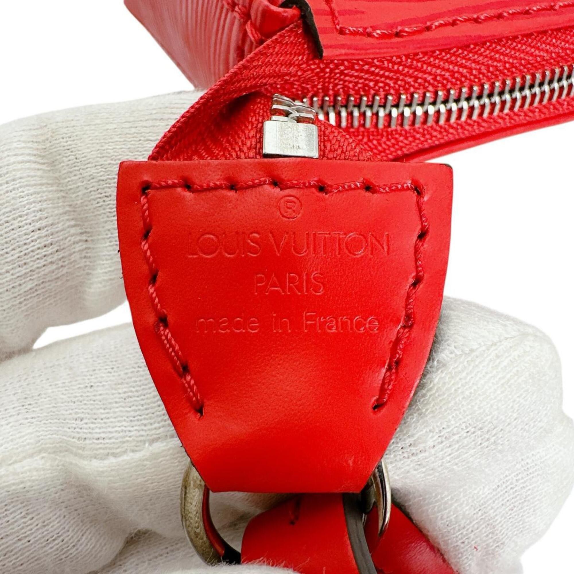 Louis Vuitton Louis Vuitton Pouch Pochette Accessoires Epi Leather M41157 Bag Red Size ONE SIZE - 15 Thumbnail