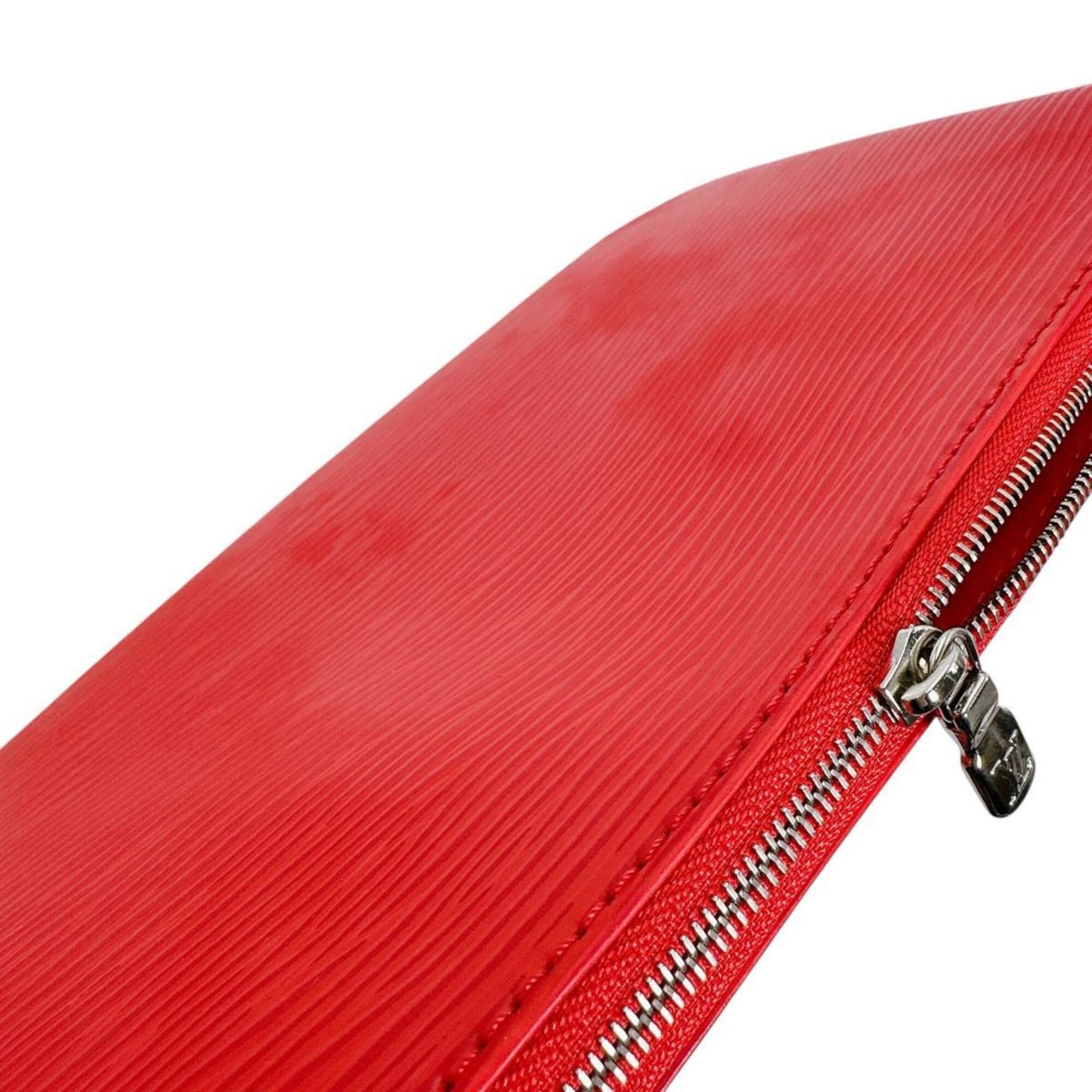 Louis Vuitton Louis Vuitton Pouch Pochette Accessoires Epi Leather M41157 Bag Red Size ONE SIZE - 10 Thumbnail