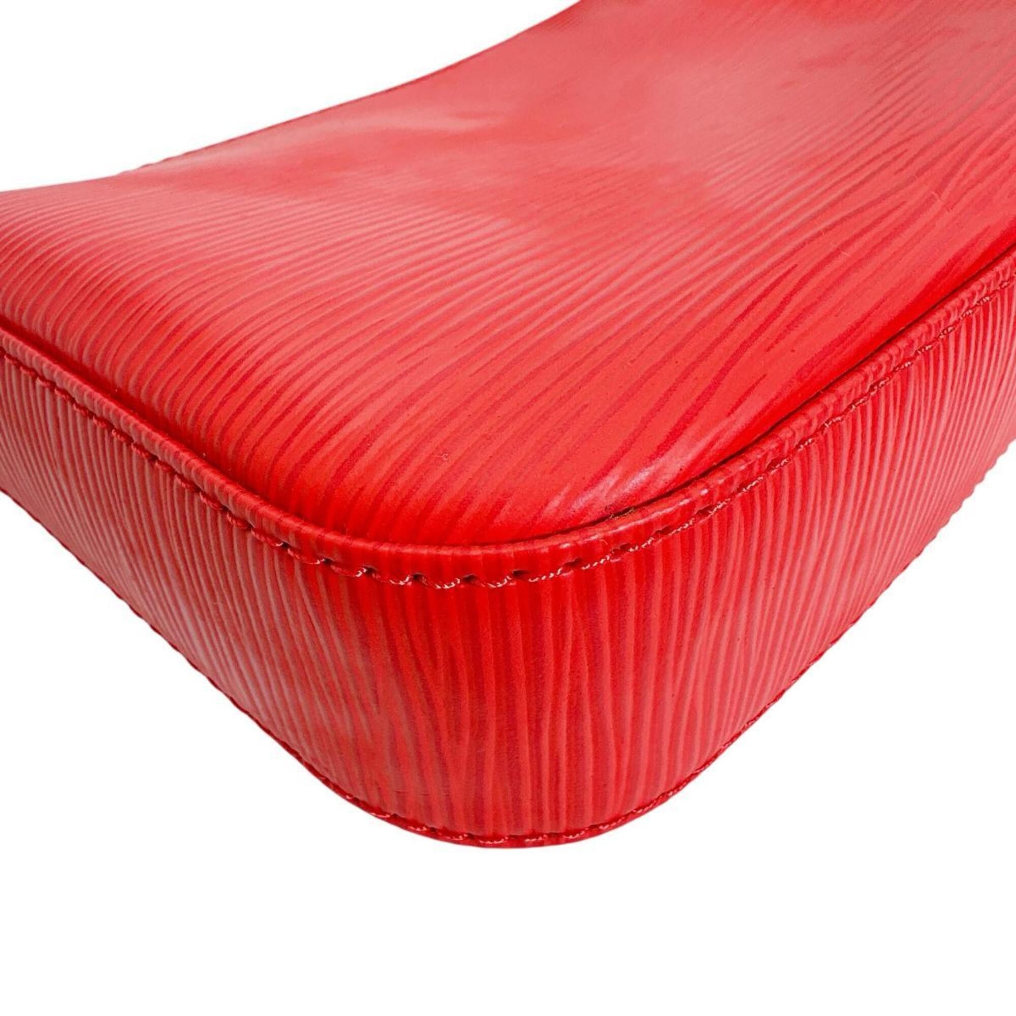 Louis Vuitton Louis Vuitton Pouch Pochette Accessoires Epi Leather M41157 Bag Red Size ONE SIZE - 7 Thumbnail