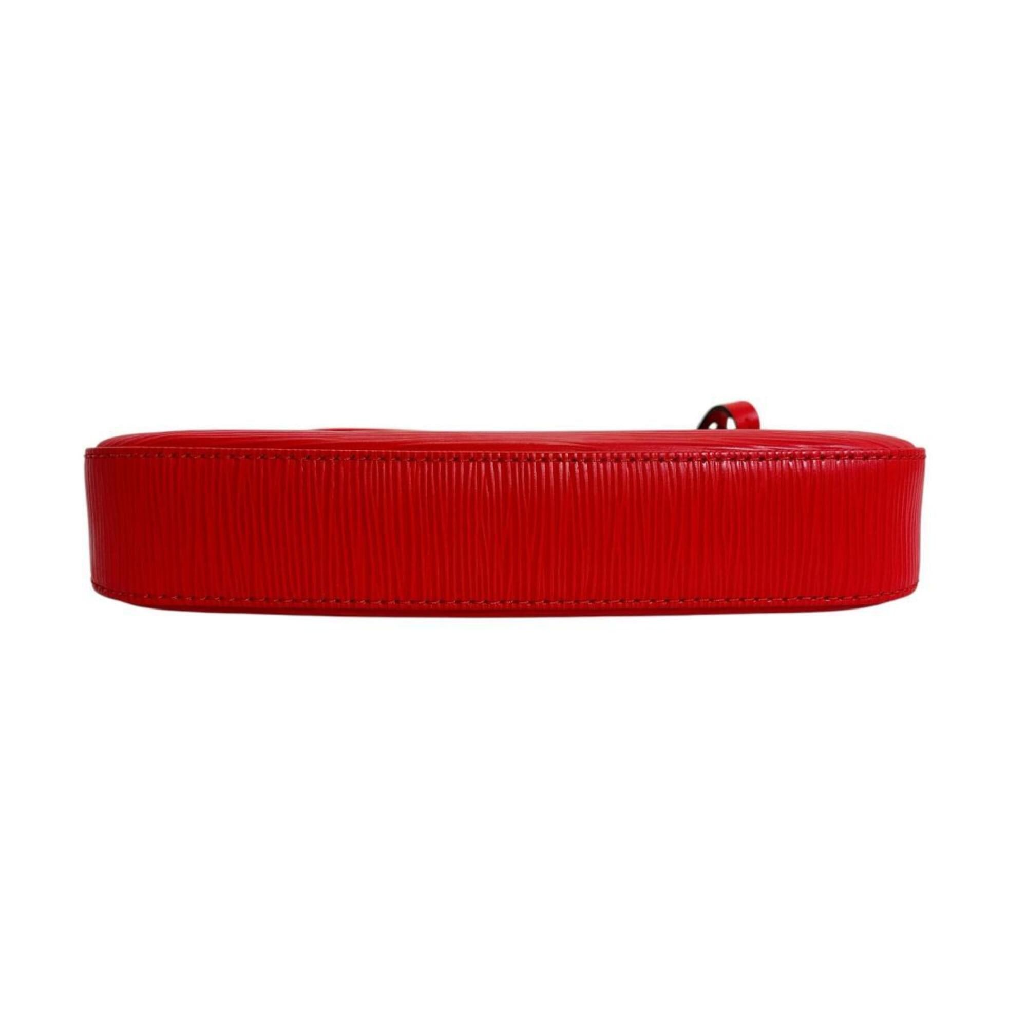 Louis Vuitton Louis Vuitton Pouch Pochette Accessoires Epi Leather M41157 Bag Red Size ONE SIZE - 5 Thumbnail