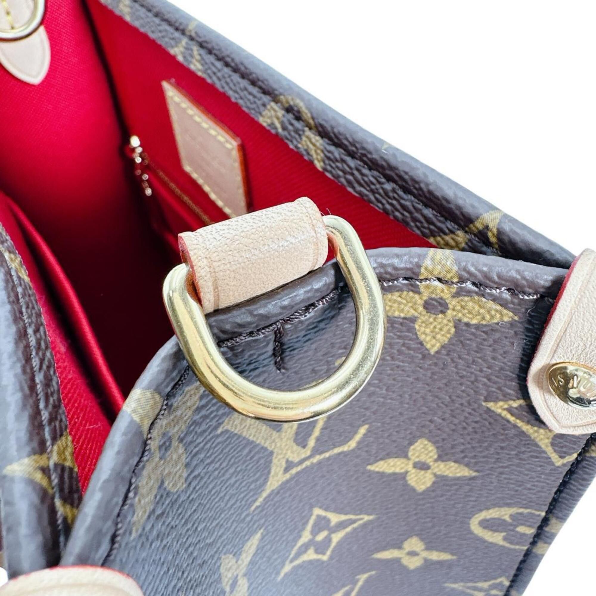 Louis Vuitton Louis Vuitton Handbag Sac Plat BB Monogram Canvas M46265 Brown Size ONE SIZE - 13 Thumbnail