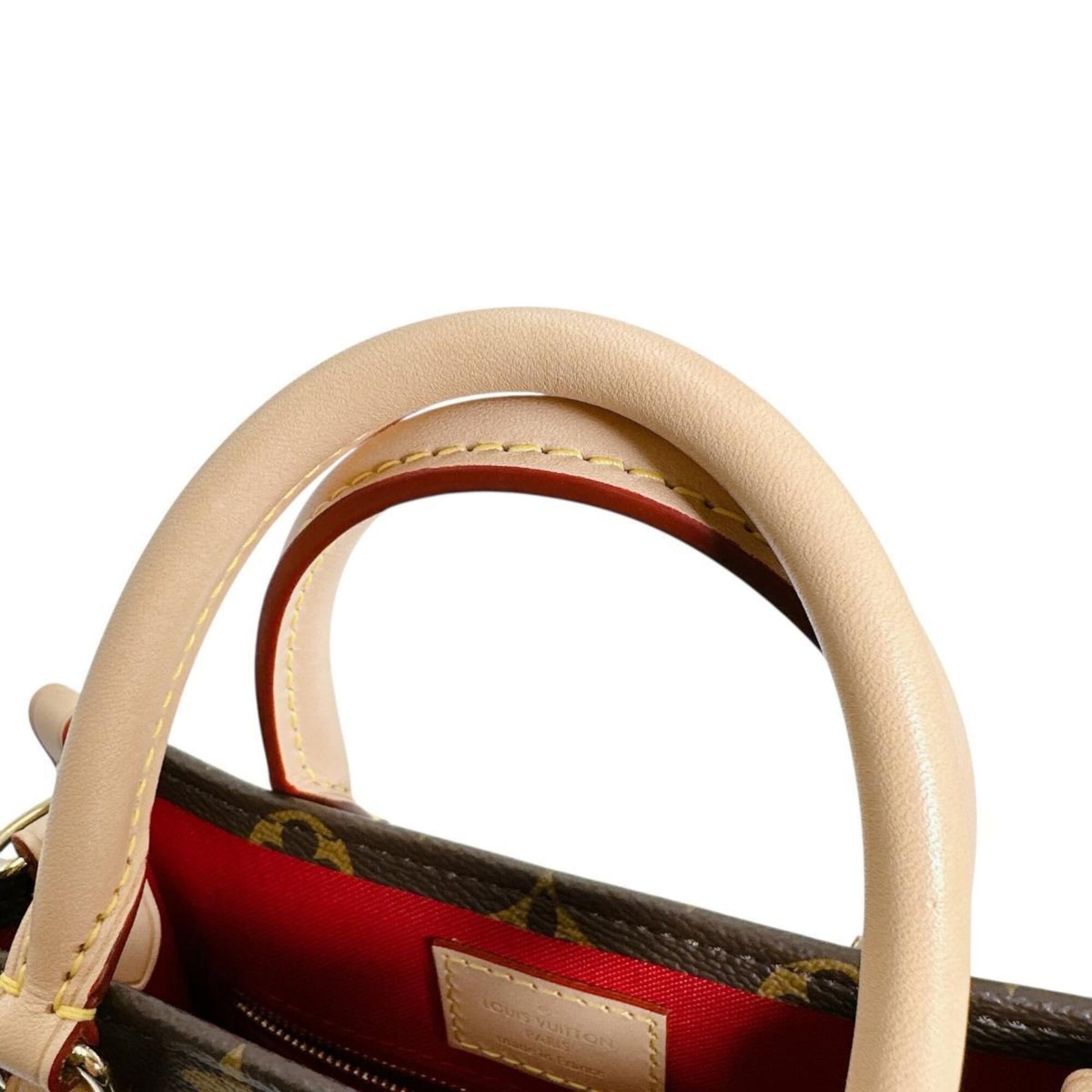 Louis Vuitton Louis Vuitton Handbag Sac Plat BB Monogram Canvas M46265 Brown Size ONE SIZE - 10 Thumbnail