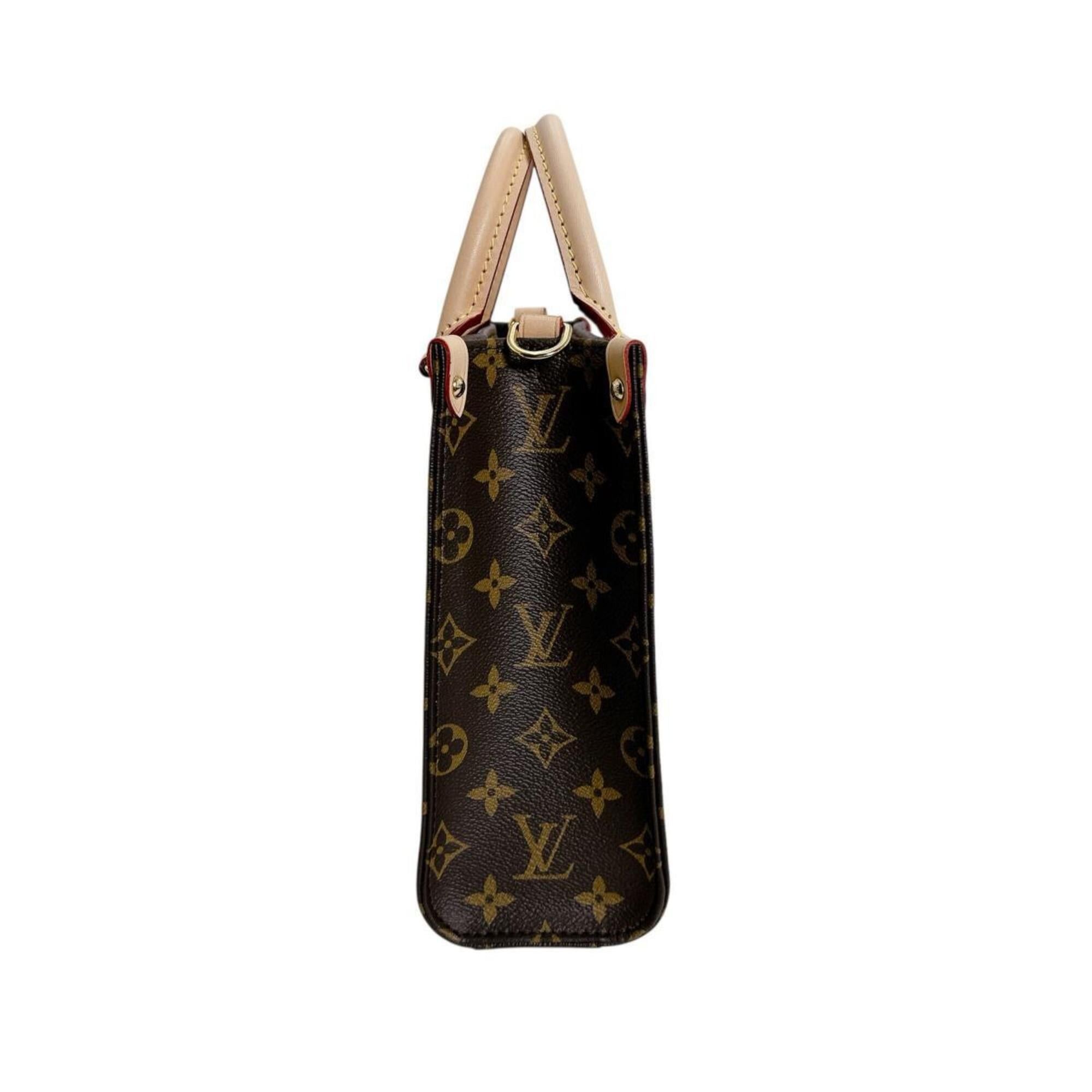Louis Vuitton Louis Vuitton Handbag Sac Plat BB Monogram Canvas M46265 Brown Size ONE SIZE - 4 Thumbnail