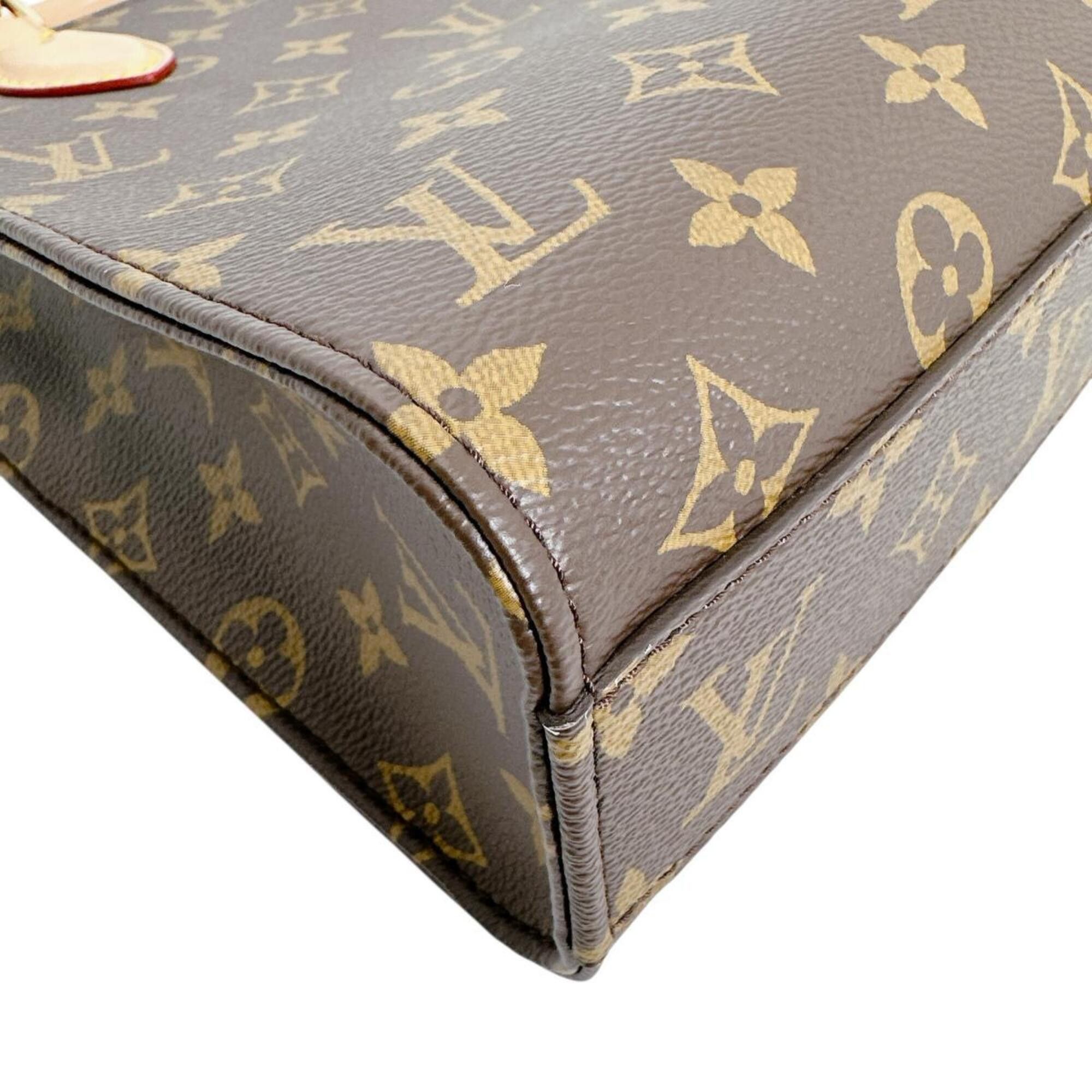 Louis Vuitton Louis Vuitton Handbag Sac Plat BB Monogram Canvas M46265 Brown Size ONE SIZE - 9 Thumbnail
