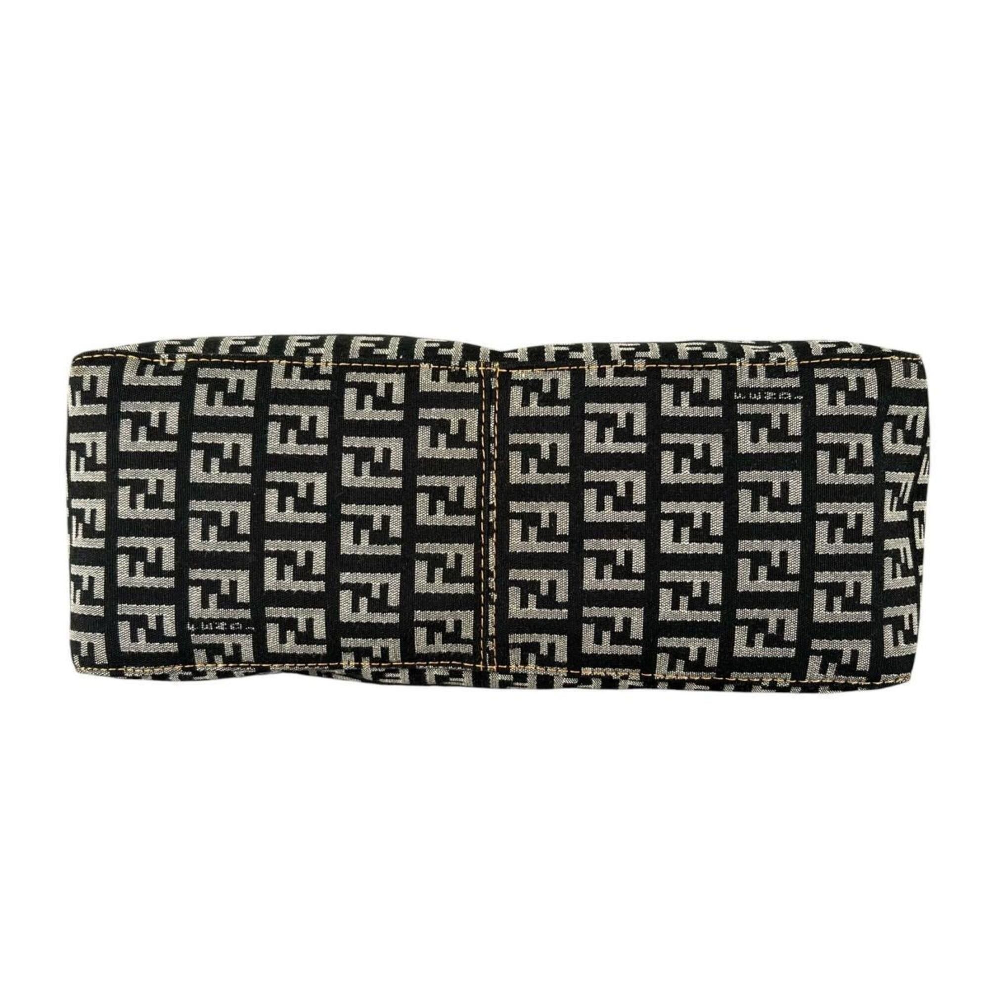 Fendi Fendi Zucchino Nylon Shoulder Bag, Gray (8BR042) Size ONE SIZE - 5 Thumbnail