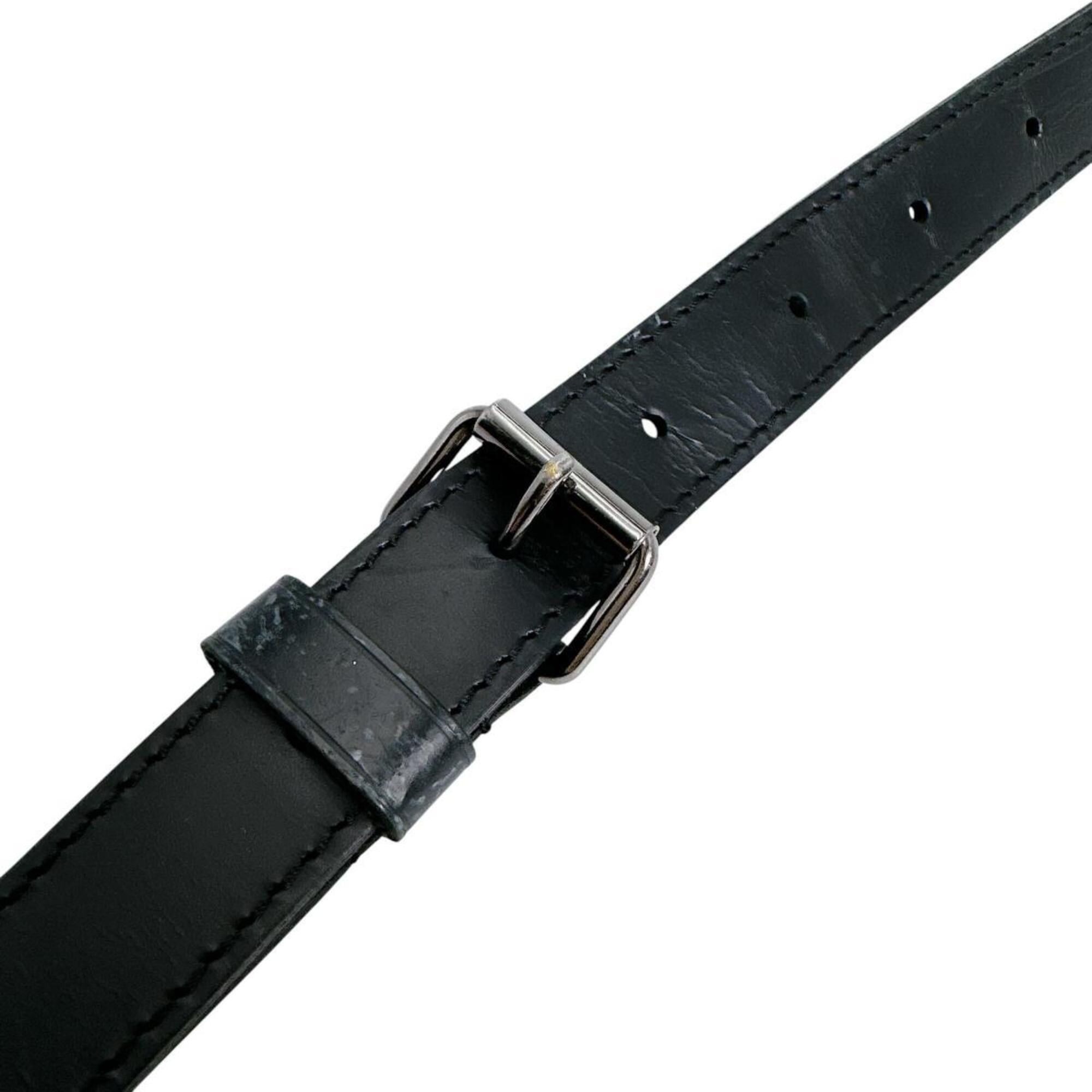Louis Vuitton Louis Vuitton Shoulder Strap Bag Accessory Macassar Natural Leather Black Size ONE SIZE - 5 Thumbnail