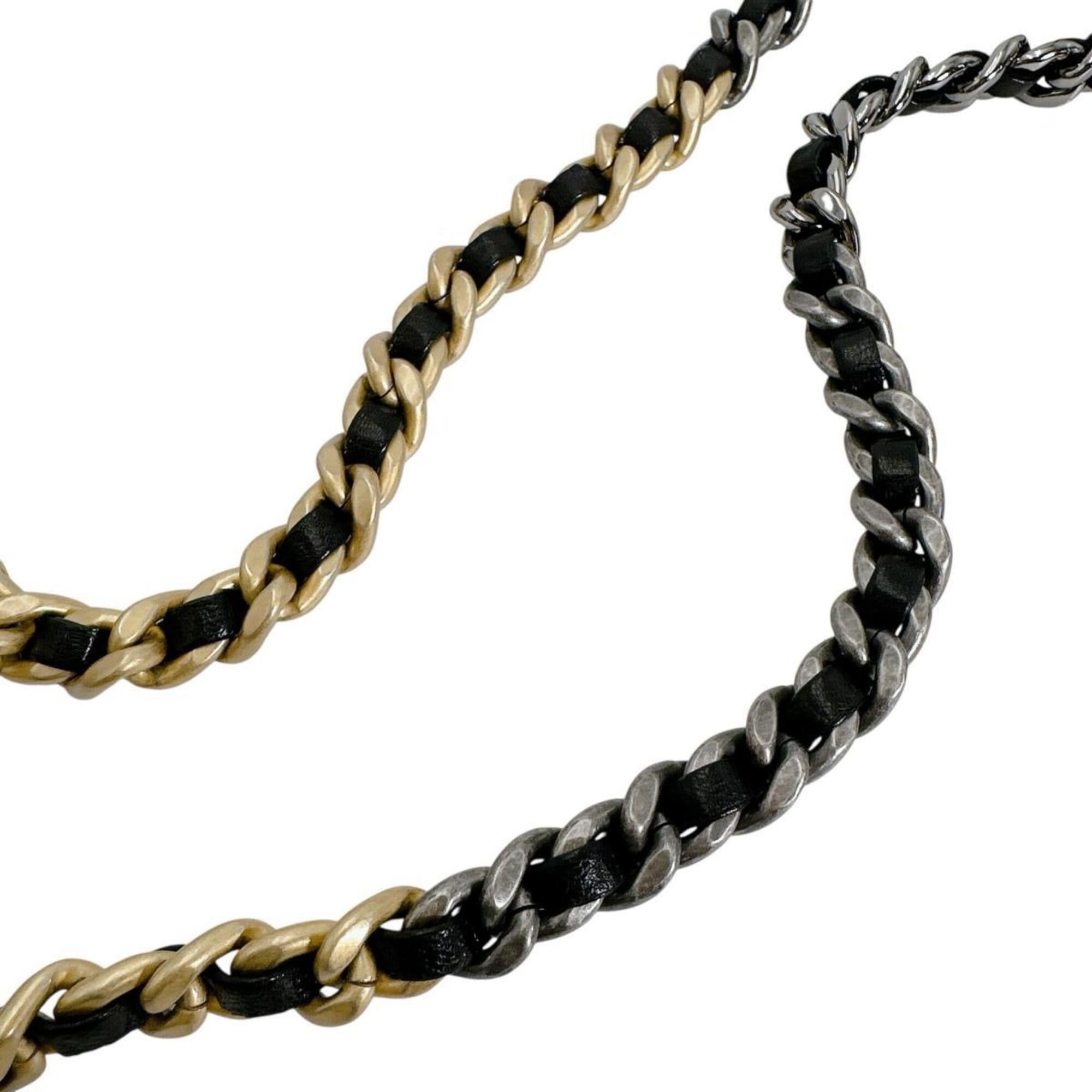 Chanel Chanel Shoulder Bag Chain Wallet Long CHANEL19 Lambskin Black Size ONE SIZE - 17 Thumbnail