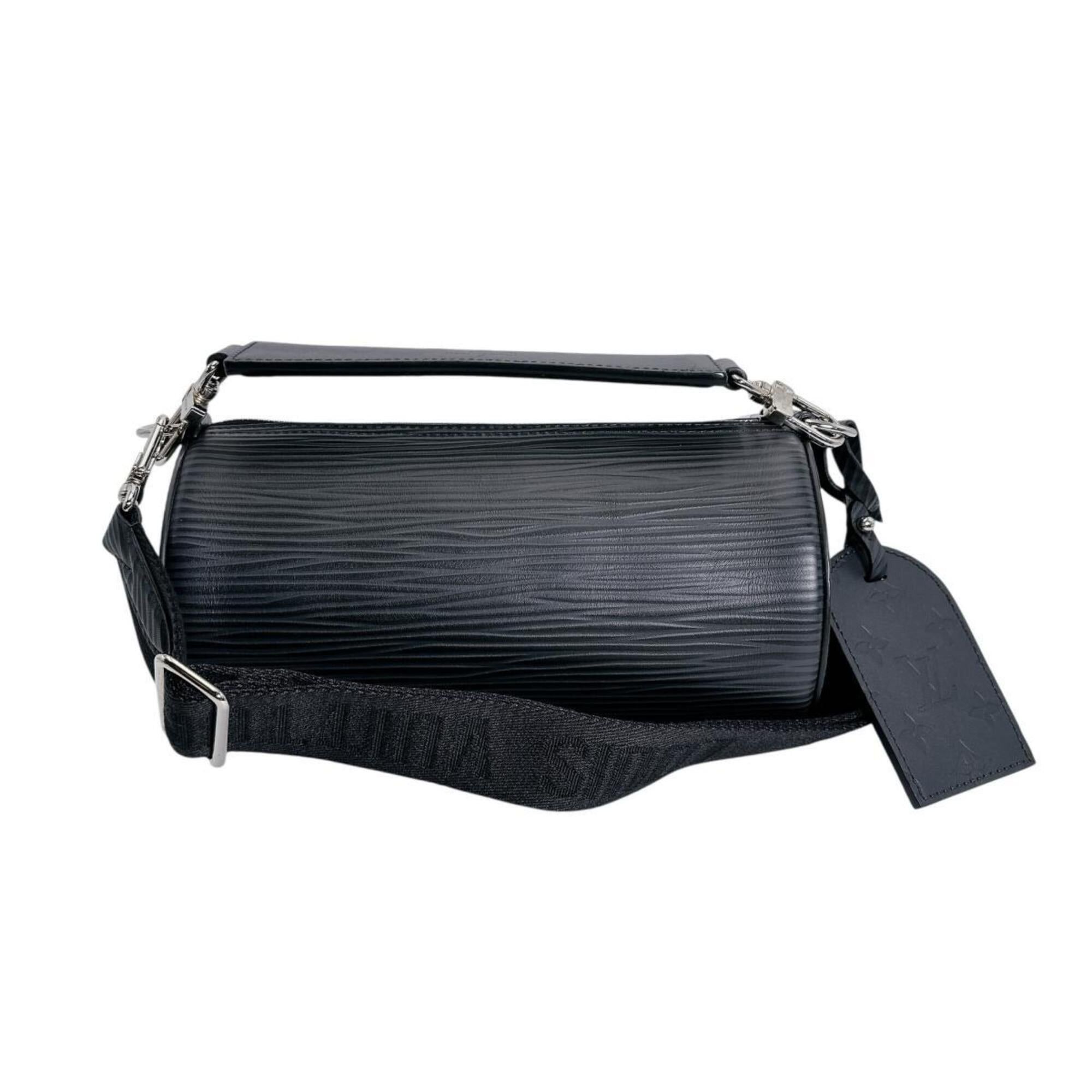 Louis Vuitton Louis Vuitton Soft Polochon PM Epi Leather Handbag, M24324, Black Size ONE SIZE - 2 Thumbnail