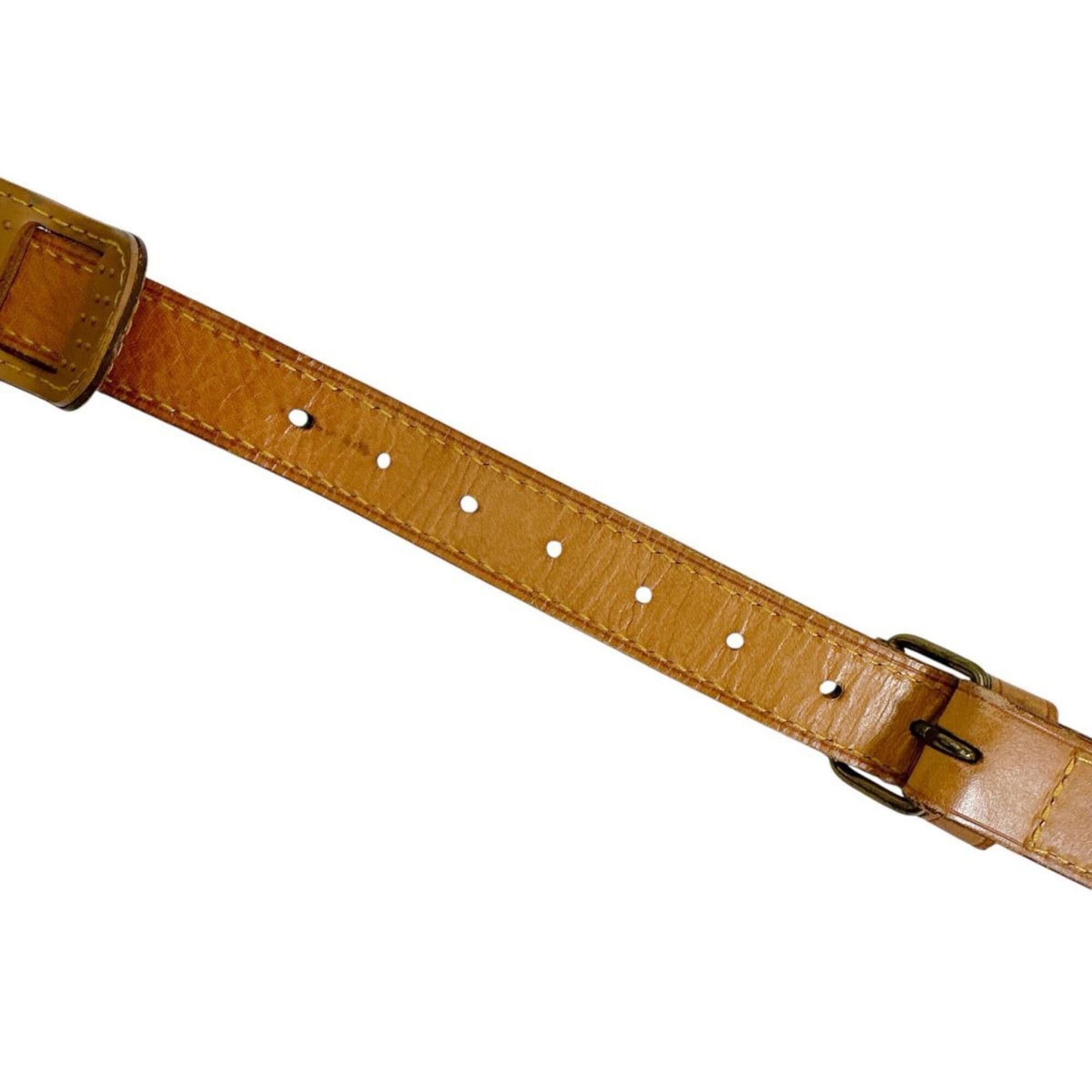 Louis Vuitton Louis Vuitton shoulder strap bag accessory, natural leather, J52312, beige. Size ONE SIZE - 4 Thumbnail