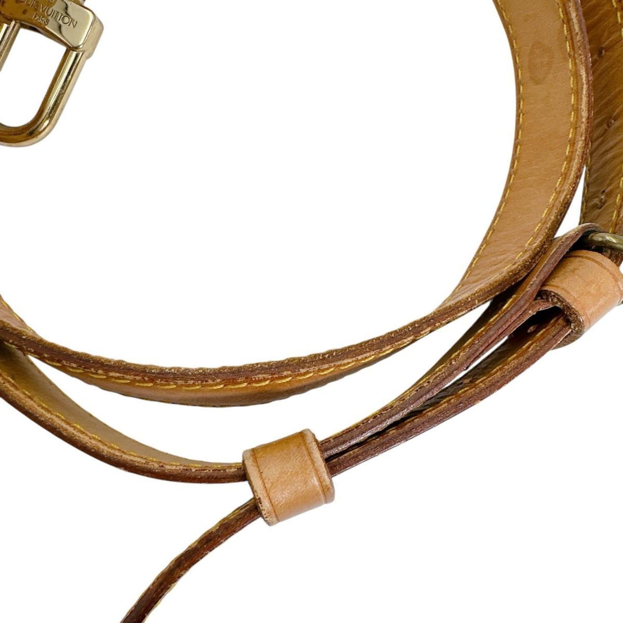 Louis Vuitton Louis Vuitton shoulder strap bag accessory, natural leather, J52312, beige. Size ONE SIZE - 7 Thumbnail