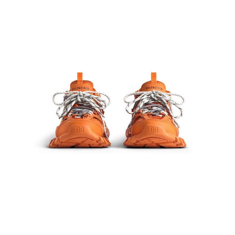 Balenciaga Track Trail Laces Sneaker in Orange/Grey Size US 9 / EU 42 - 3 Thumbnail
