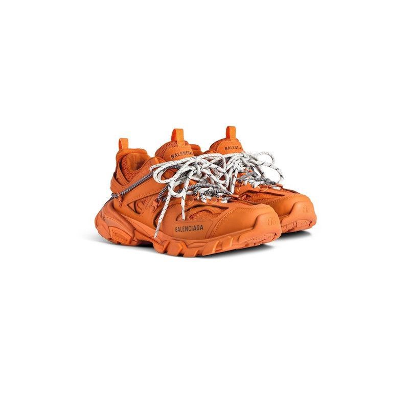 Balenciaga Track Trail Laces Sneaker in Orange/Grey Size US 9 / EU 42 - 2 Thumbnail
