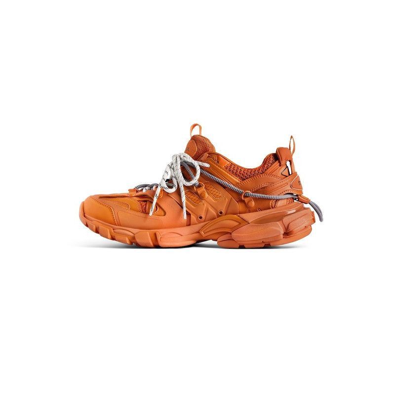 Balenciaga Track Trail Laces Sneaker in Orange/Grey Size US 12 / EU 45 - 4 Thumbnail
