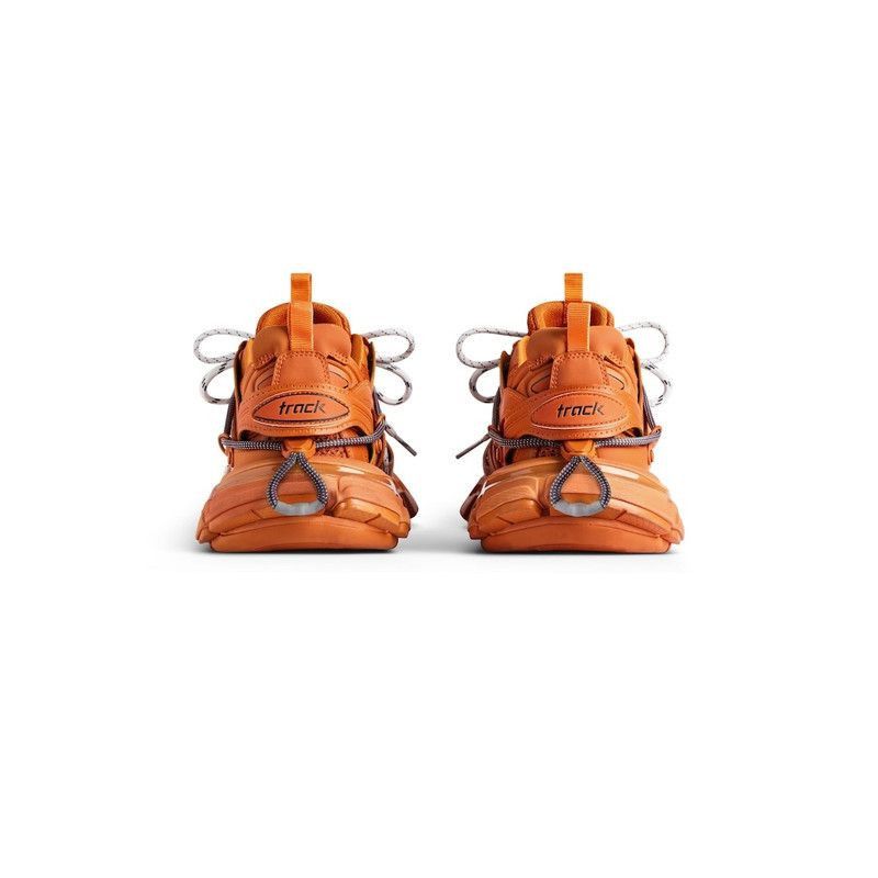 Balenciaga Track Trail Laces Sneaker in Orange/Grey Size US 12 / EU 45 - 5 Thumbnail