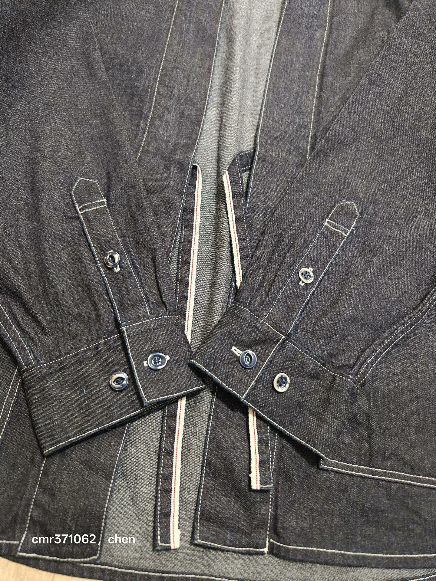 Visvim VISVIM 22 LHAMO Denim Robe Shirt Size US L / EU 52-54 / 3 - 4 Thumbnail