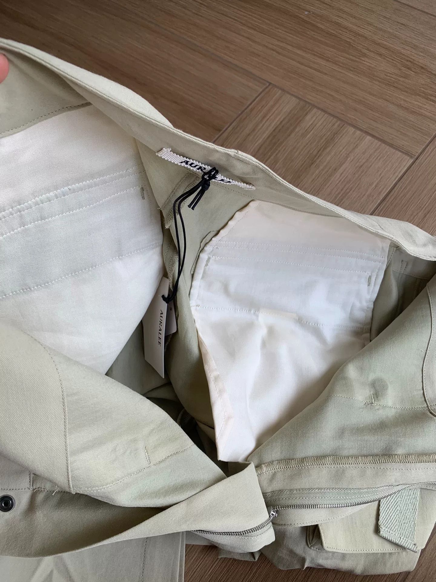 Auralee AURALEE Wool Herringbone Cargo Pants Size US 36 / EU 52 - 6 Thumbnail