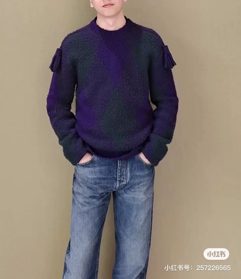 Burberry Burberry Men's Thick Wool Sweater Size US M / EU 48-50 / 2 - 5 Thumbnail