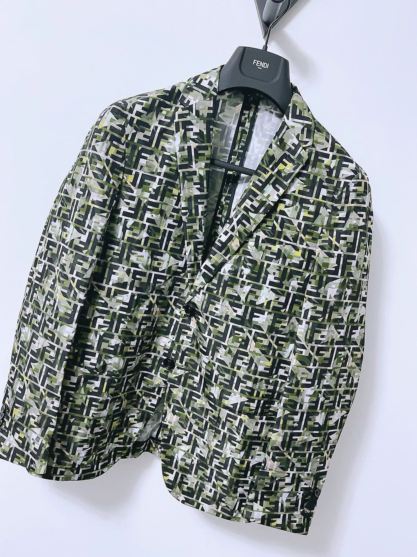 Fendi Fendi Men's All-Over Logo Casual Blazer Size US S / EU 44-46 / 1 - 2 Thumbnail