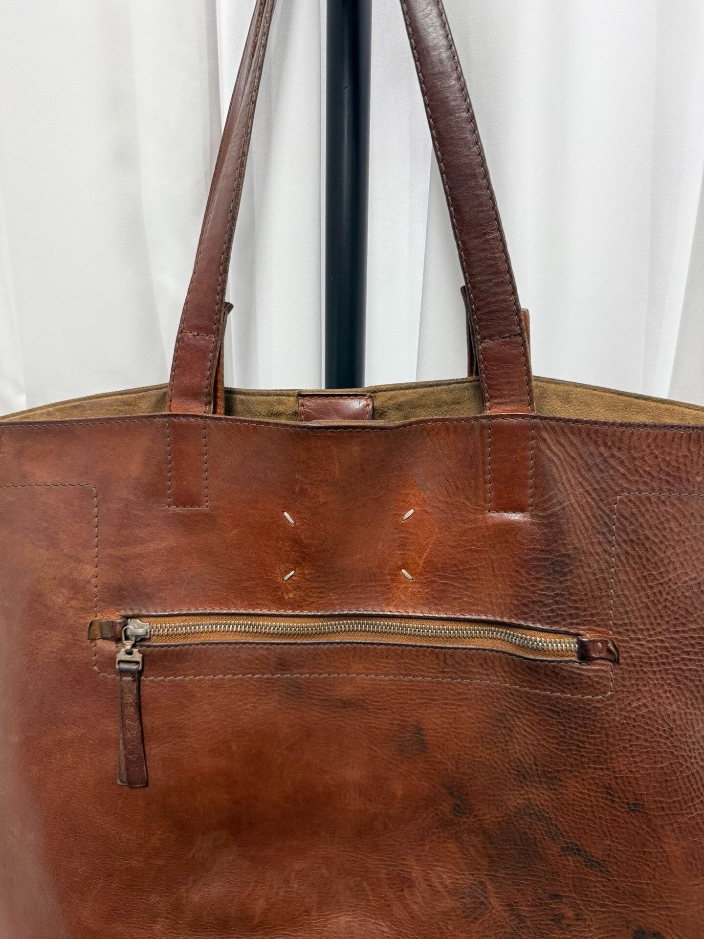 Maison Margiela Maison Margiela Leather Tote Bag Size ONE SIZE - 2 Thumbnail
