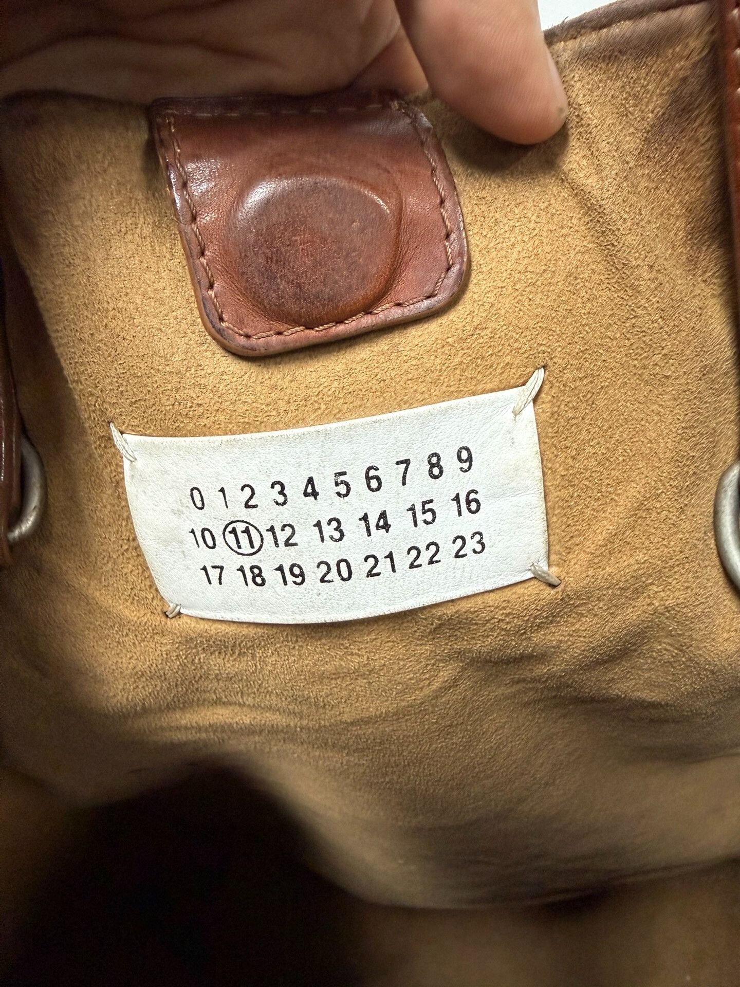 Maison Margiela Maison Margiela Leather Tote Bag Size ONE SIZE - 7 Thumbnail
