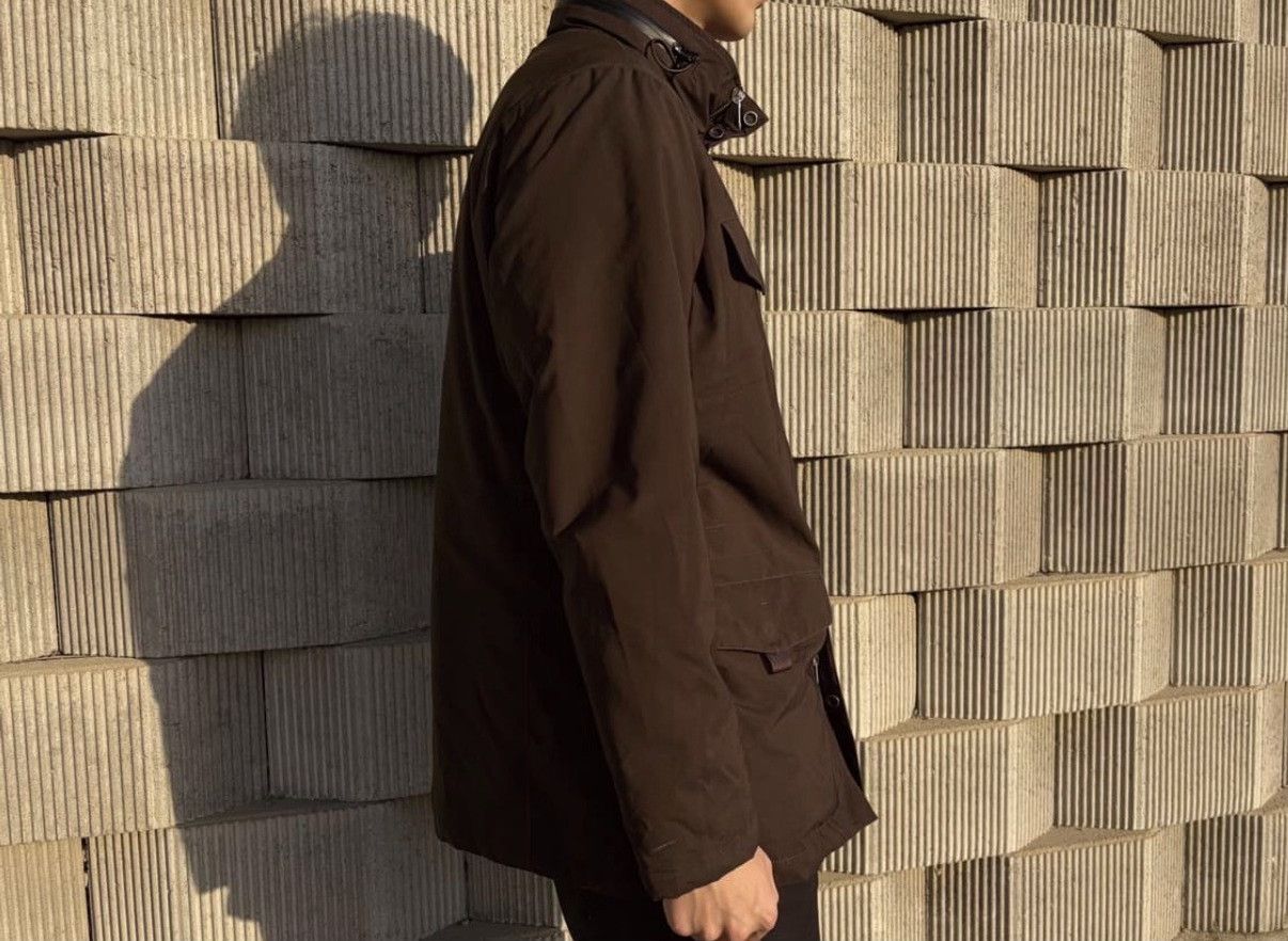 Armani Collezioni Armani Collezioni Dark Brown M65 Jacket Size US L / EU 52-54 / 3 - 2 Thumbnail