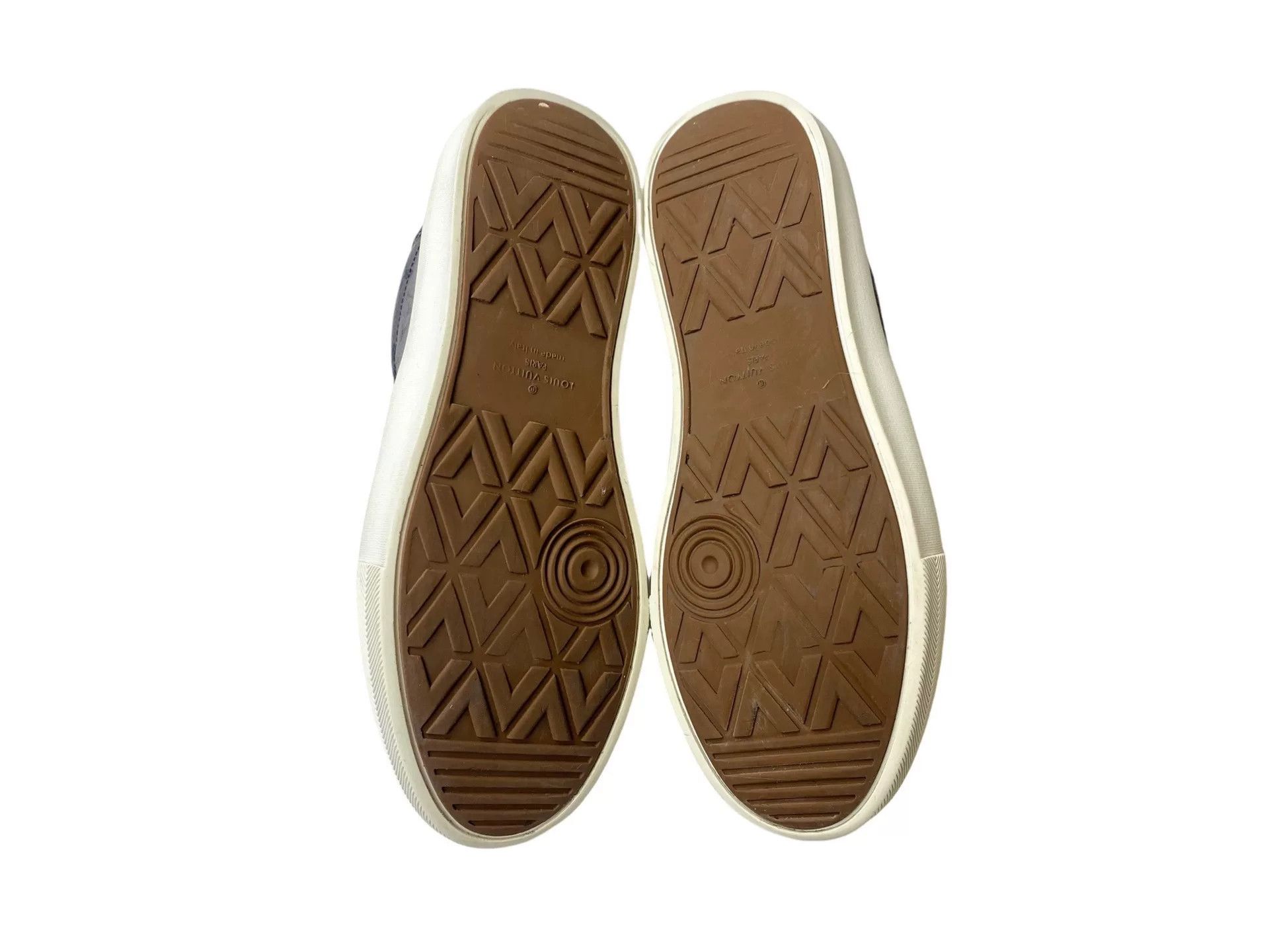 Louis Vuitton Louis Vuitton Black Silver Monogram Slip-ons Size US 9 / EU 42 - 6 Thumbnail