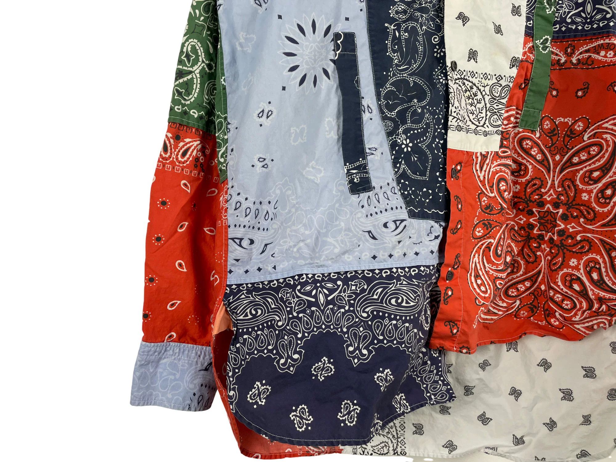 Loewe Loewe Bandana Patchwork Shirt Size US S / EU 44-46 / 1 - 5 Thumbnail
