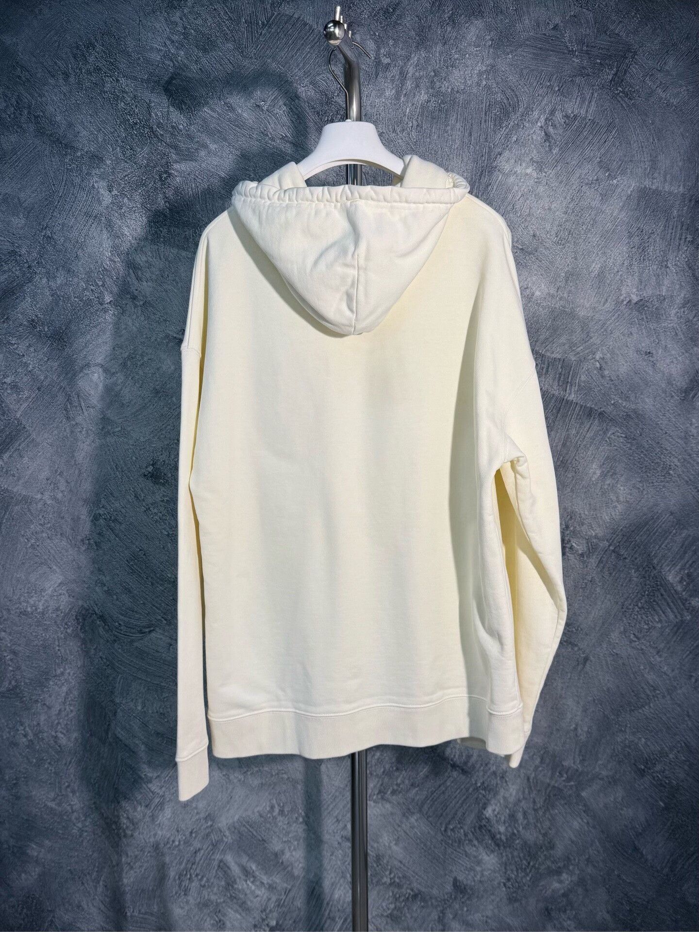 Loewe LOEWE Beige Leather Patch Loose Hoodie Size US S / EU 44-46 / 1 - 2 Thumbnail