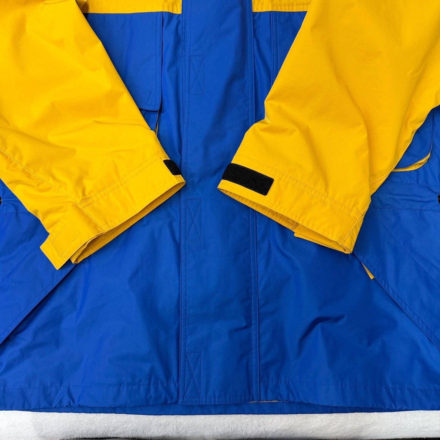 Burberry Burberry Blue Yellow Windproof Ski Jacket Size US M / EU 48-50 / 2 - 2 Thumbnail