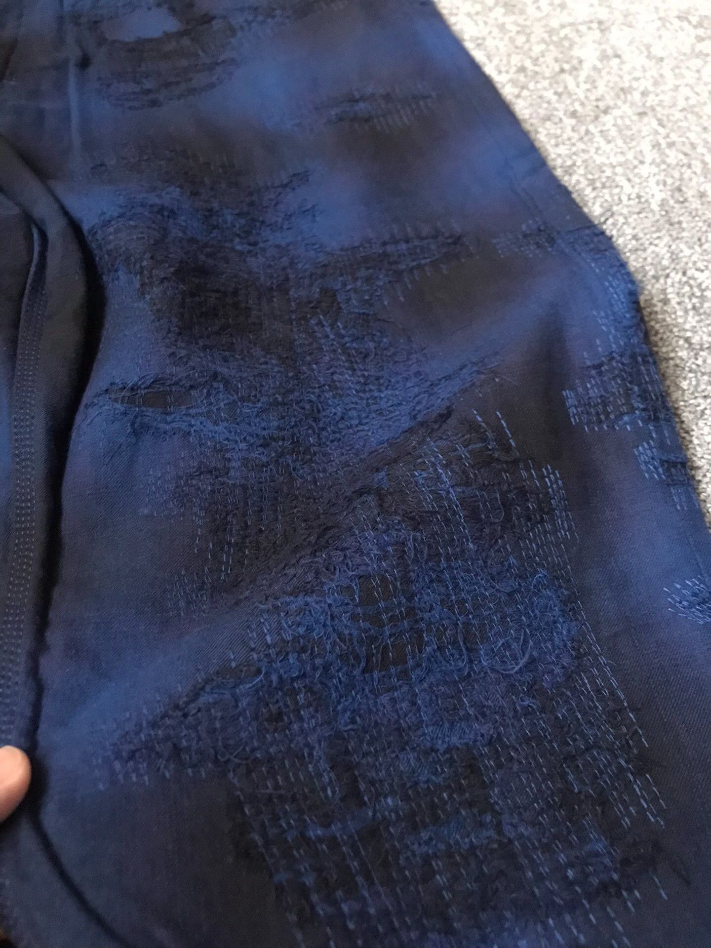 Givenchy Givenchy Blue Black Plaid Casual Pants Size US 36 / EU 52 - 4 Thumbnail